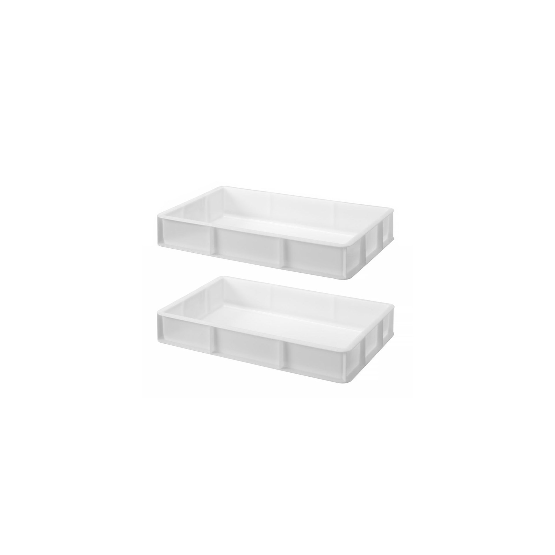 Pizzateig-Box GN1/1, GN 1/1, Weiß, 530x325x(H)90mm