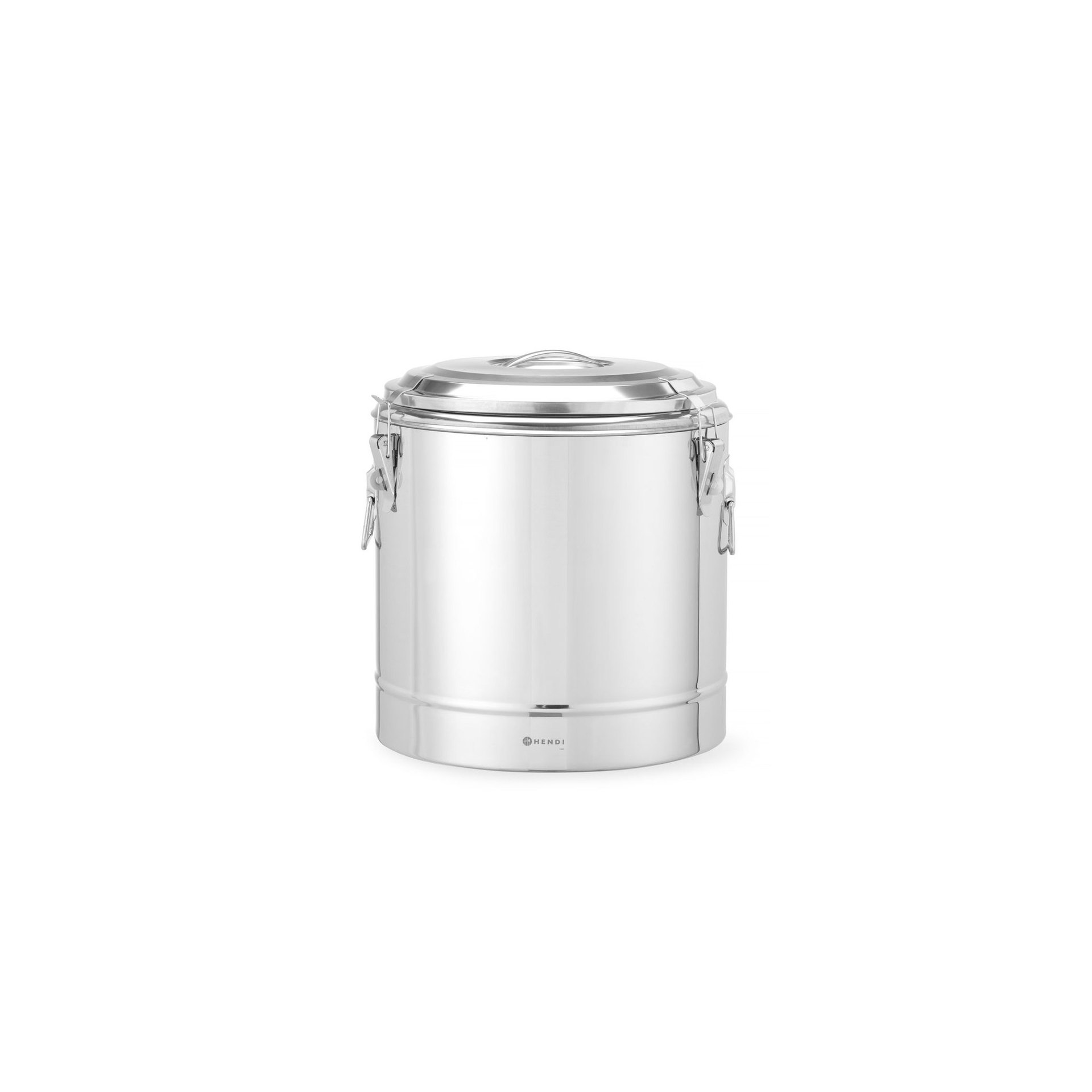 Isolierter tragbarer Behälter, Kitchen Line, 31L, Silber, ⌀400x(H)445mm Isolierter tragbarer Behälter, Kitchen Line, 31L, Silber, ⌀400x(H)445mm