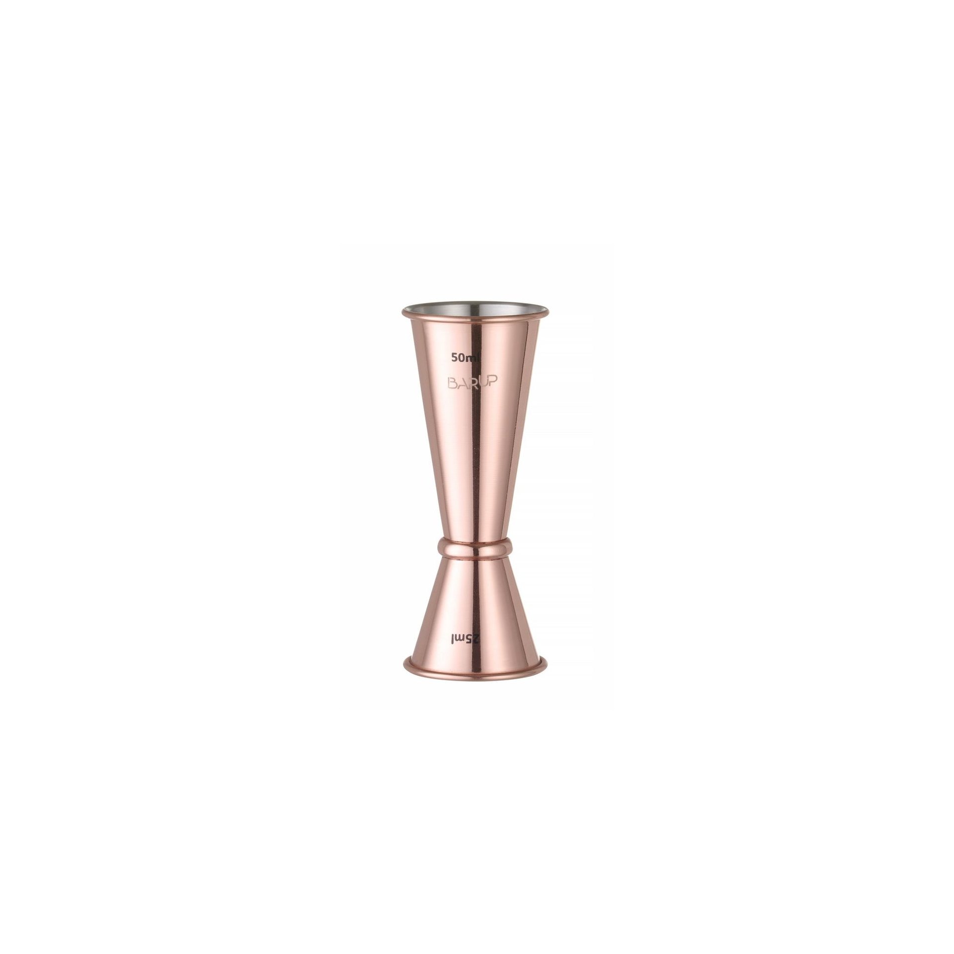 Barmaß 30/50 ml, BarUp, Kupfer, ⌀45x(H)114mm Barmaß 30/50 ml, BarUp, Kupfer, ⌀45x(H)114mm