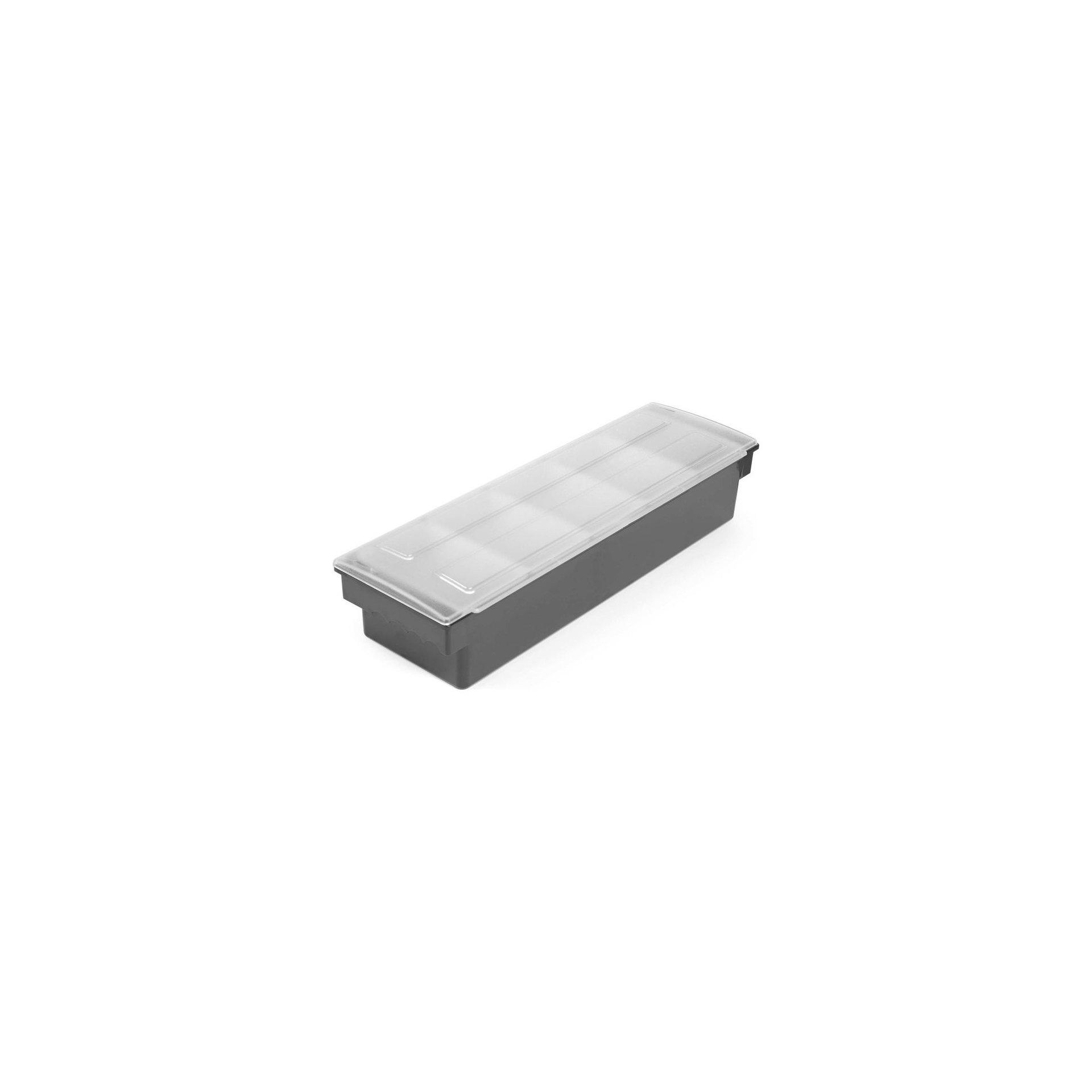 Zutatenbehälter – 5 Fächer, BarUp, Schwarz, 480x150x(H)100mm Zutatenbehälter – 5 Fächer, BarUp, Schwarz, 480x150x(H)100mm