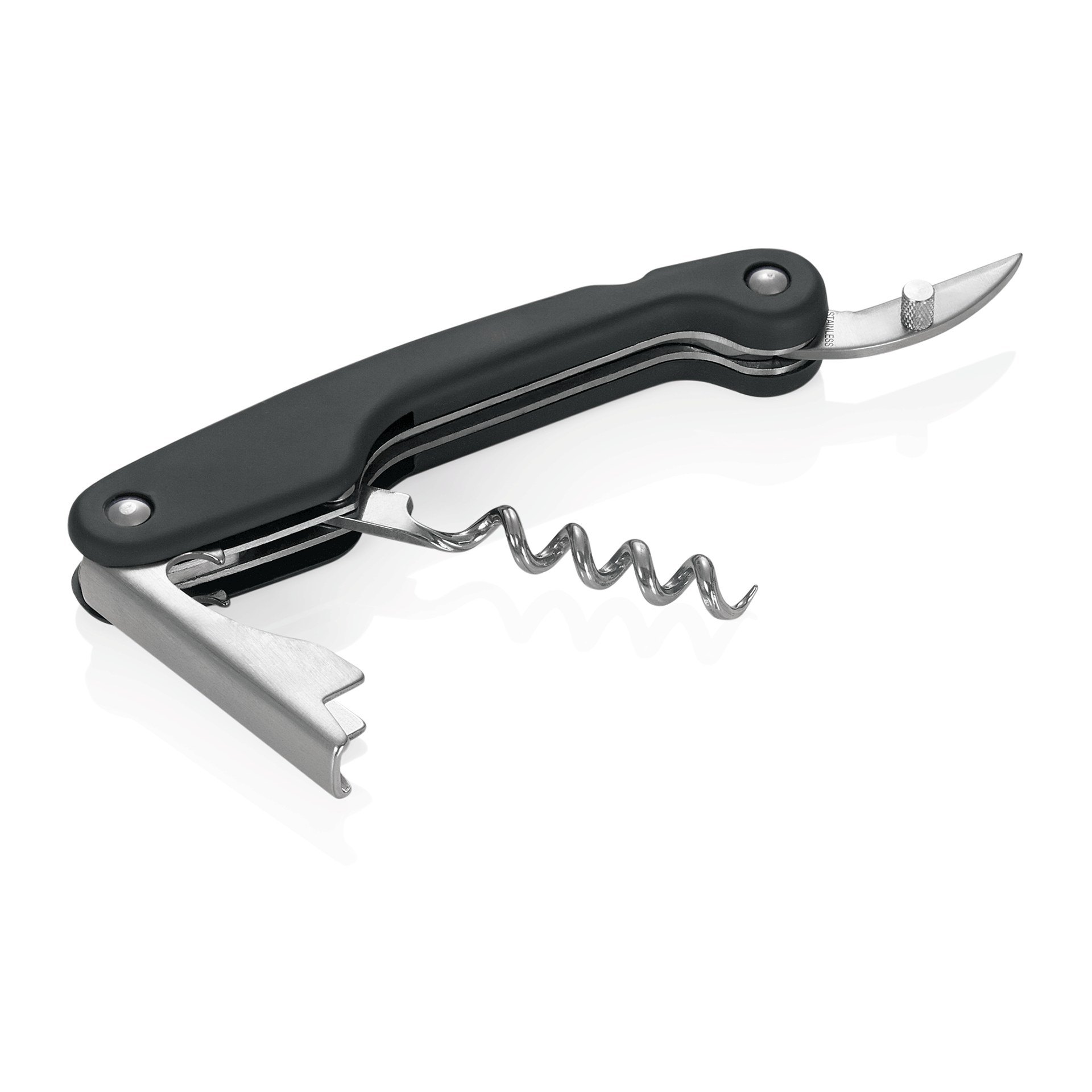 Kellnermesser mit Softgriff, 12 cm, Kunststoff Kellnermesser mit Softgriff, 12 cm, Kunststoff