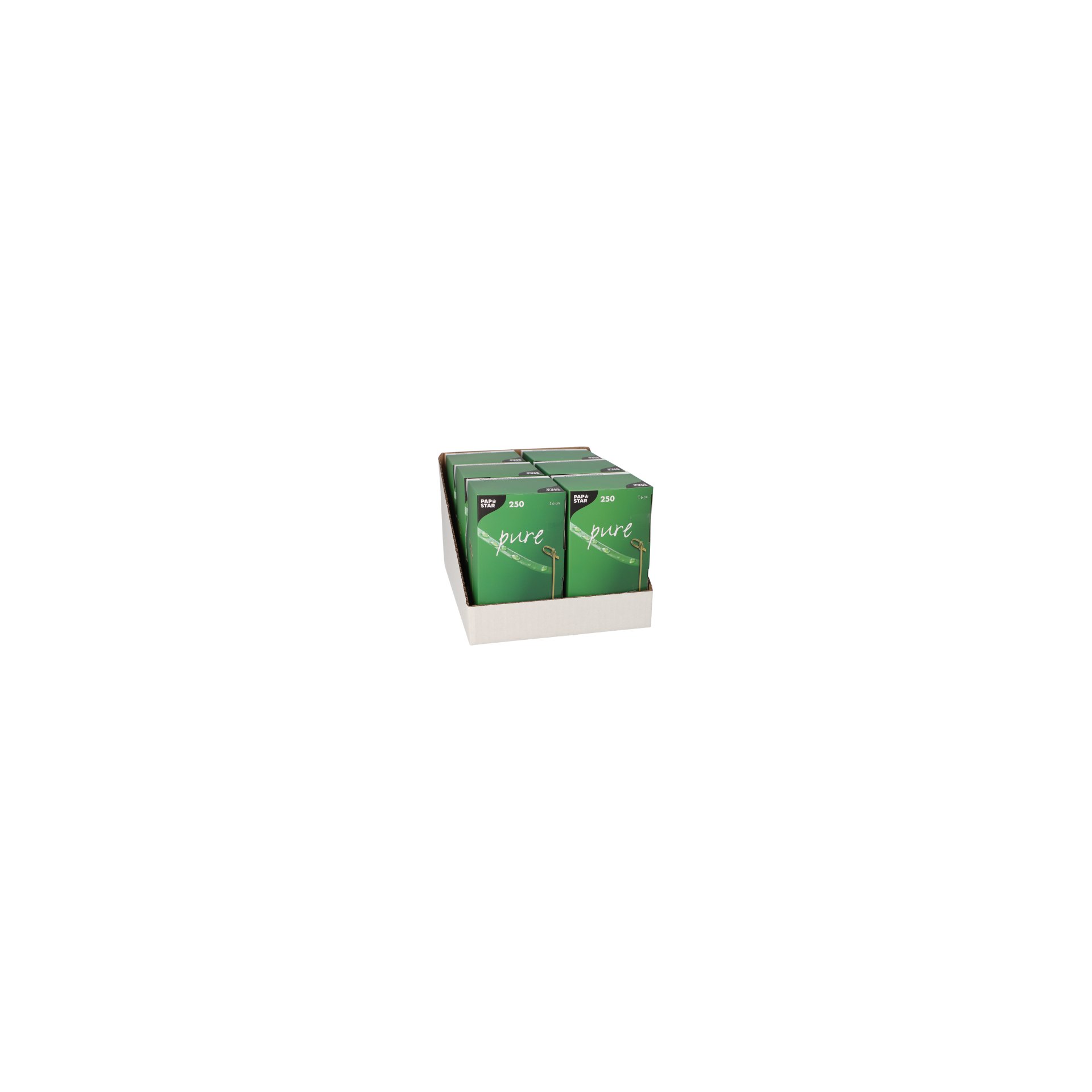 Fingerfood - Picker "pure" 6 cm "Knoten" Fingerfood - Picker "pure" 6 cm "Knoten"