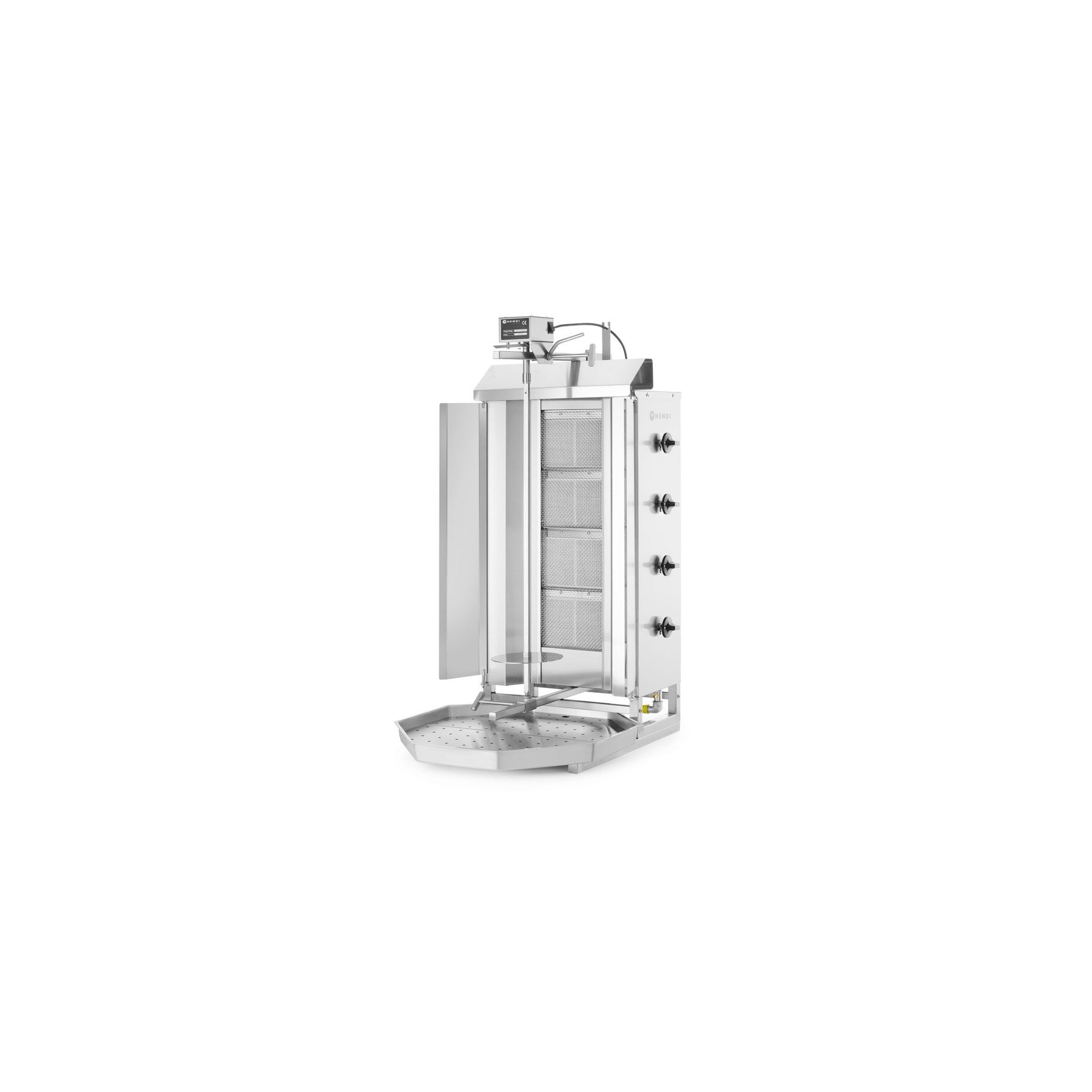 Gas Kebab Grill, Profi Line, 230V/16W, 13kW, 735x745x(H)1110mm