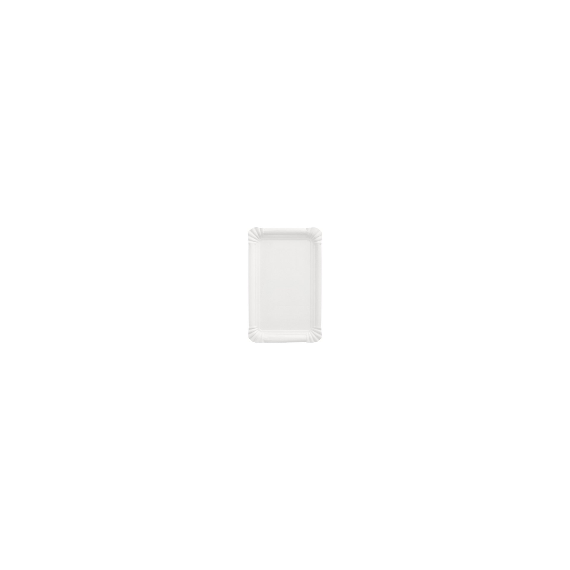 papstar-81197-teller-pappe-pure-eckig-13cmx20cm-weiss-1 Teller, Pappe "pure" eckig 13 cm x 20 cm weiss