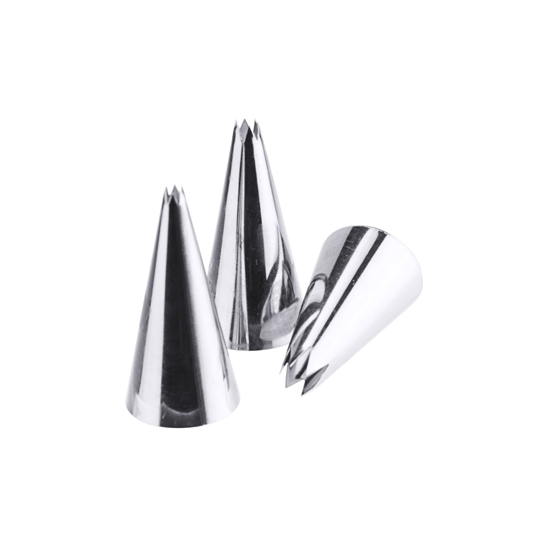 Stern-Garniertülle, 6-zackig 2 mm / 4 cm Stern-Garniertülle, 6-zackig 7 mm / 4 cm