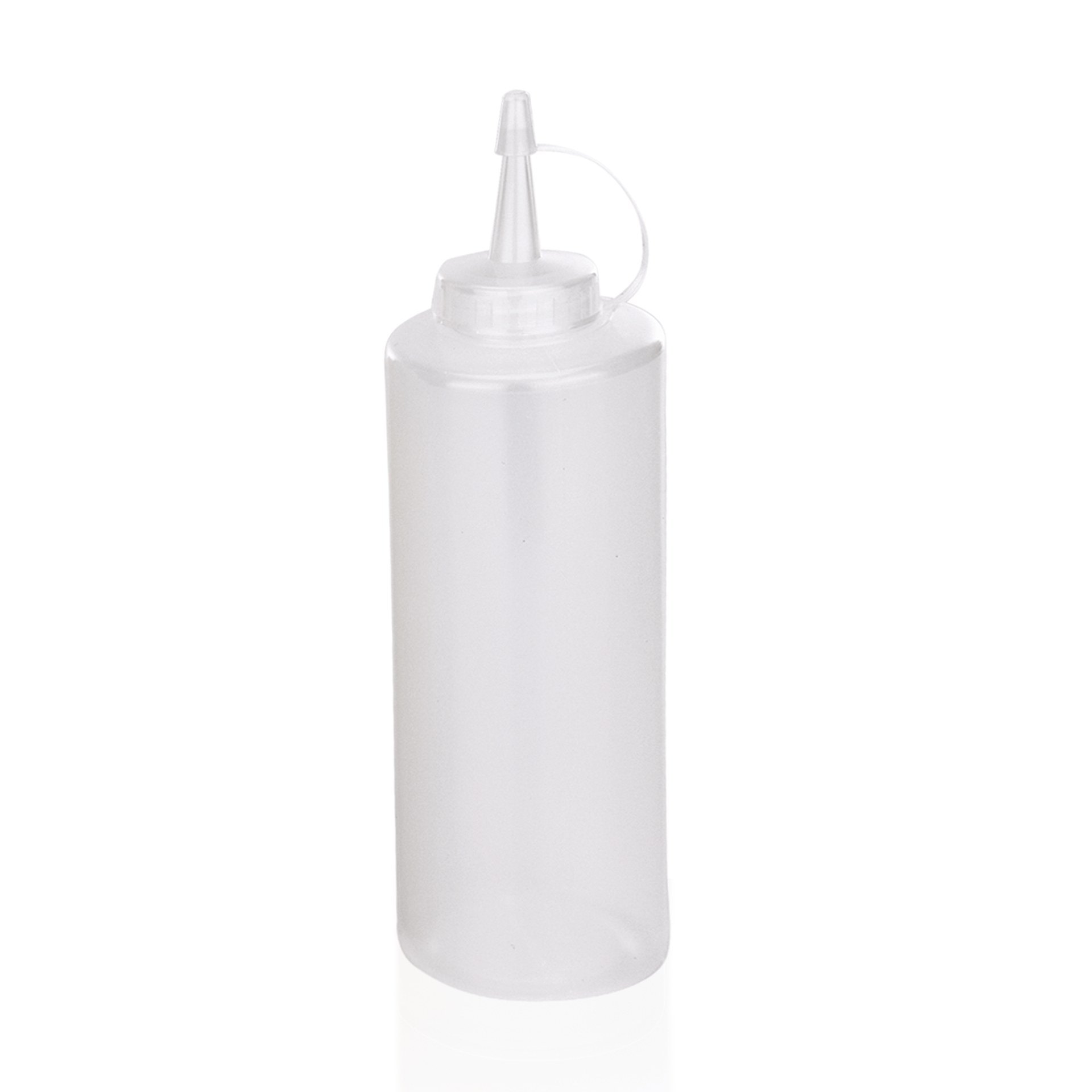 Quetschflasche 450 ml, Ø 7 cm, transparent Quetschflasche 450 ml, Ø 7 cm, transparent