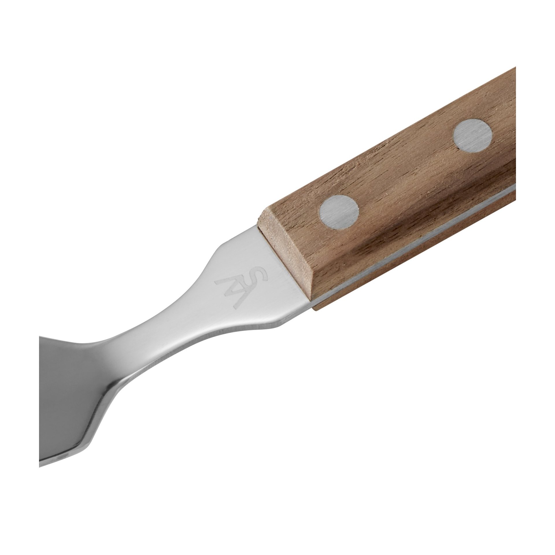 Steakgabel Set, mit Walnussholzgriff, 20 cm
