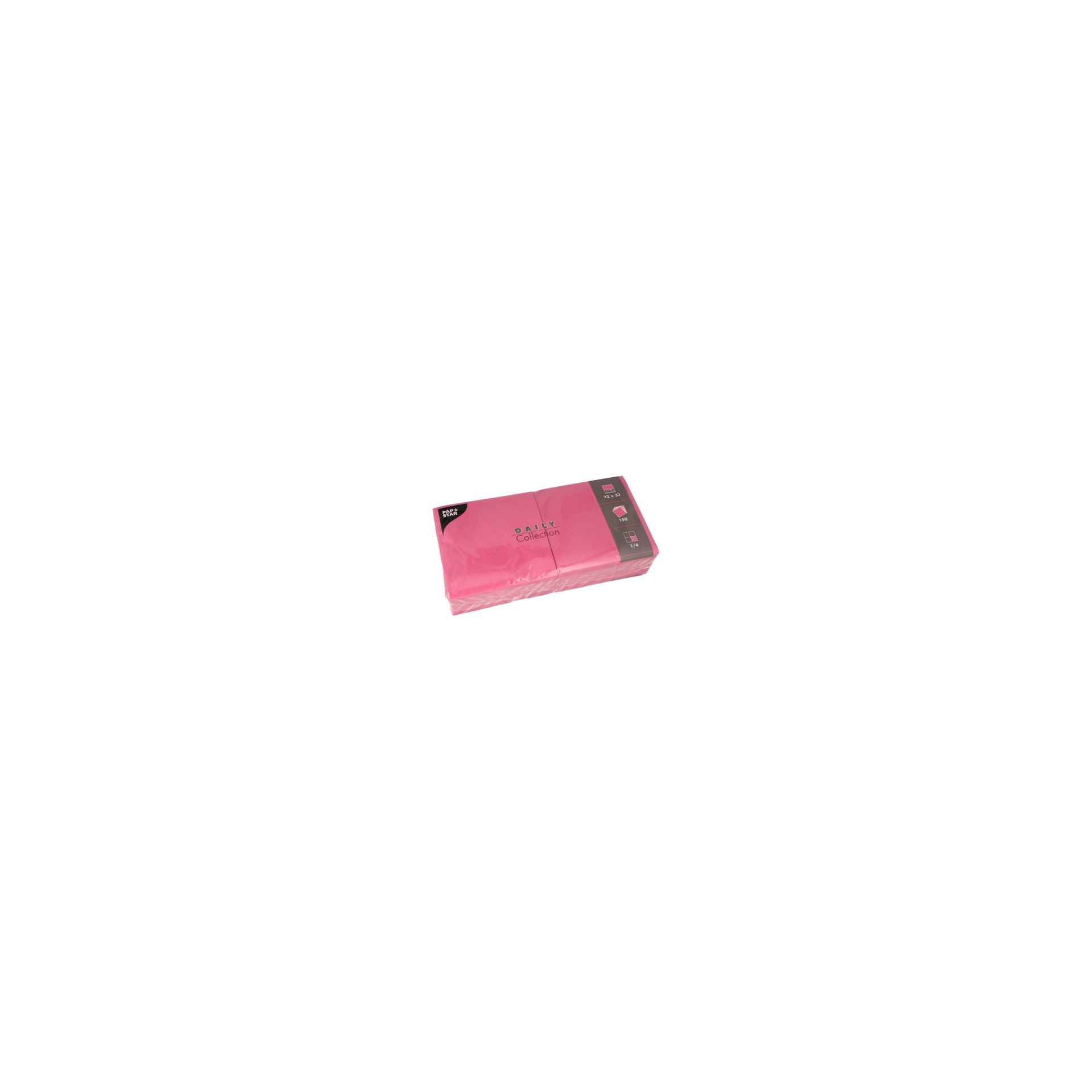 papstar-37364-servietten-daily-collection-1-4-falz-32cmx32cm-fuchsia-1 Servietten "DAILY Collection" 1/4-Falz 32 cm x 32 cm fuchsia
