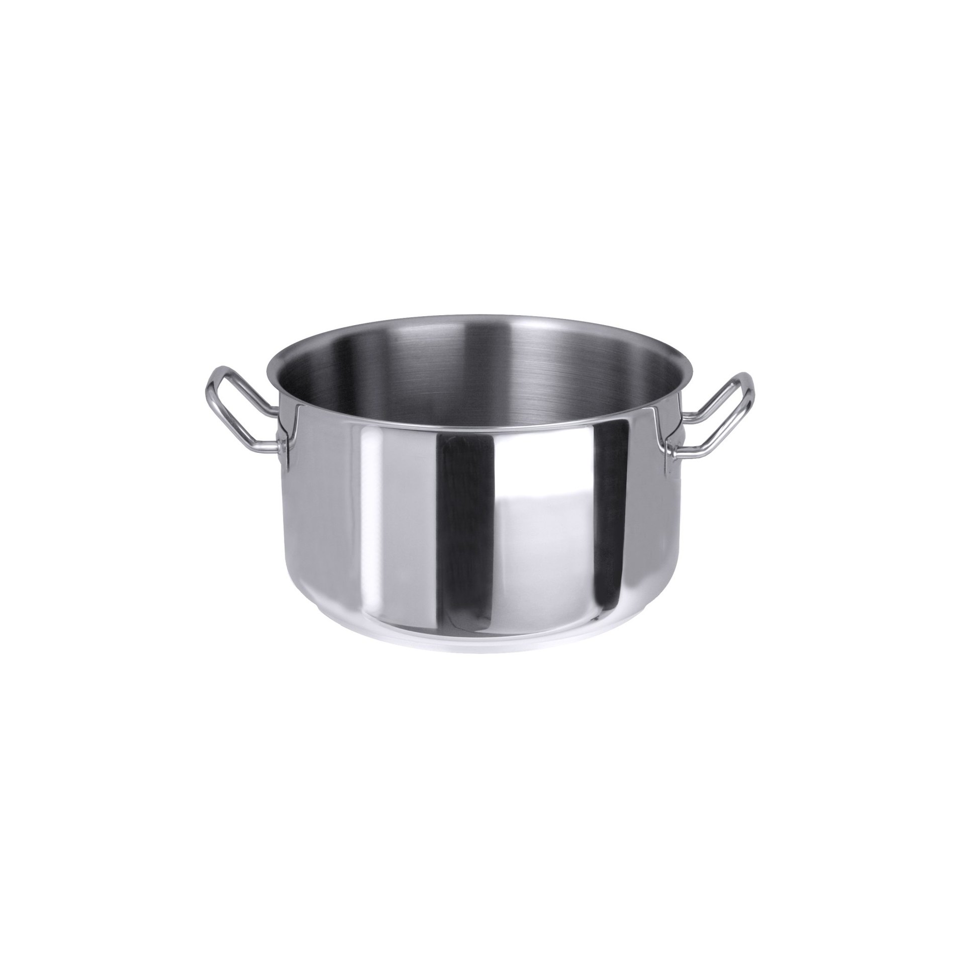 Kochtopf, niedrig 16 cm Kochtopf, niedrig 50 cm