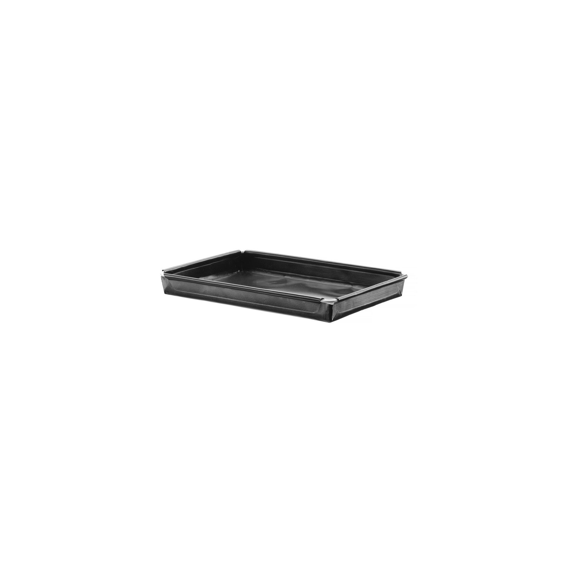 Hochgeschwindigkeits-Backblech, Antihaftbeschichtung, verstärkt, Schwarz, 290x190x(H)30mm Hochgeschwindigkeits-Backblech, Antihaftbeschichtung, verstärkt, Schwarz, 290x190x(H)30mm