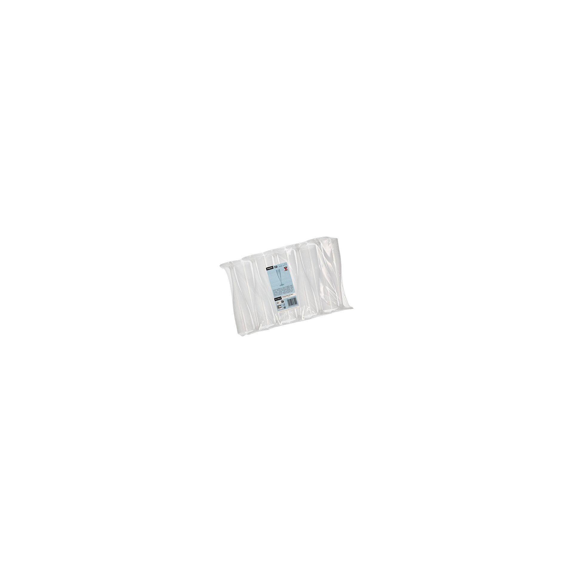 Mehrweg-Stiel-Gläser für Sekt PP 0,1 l Ø 4,8 cm · 20,1 cm einteilig Mehrweg-Stiel-Gläser für Sekt PP 0,1 l Ø 4,8 cm · 20,1 cm einteilig