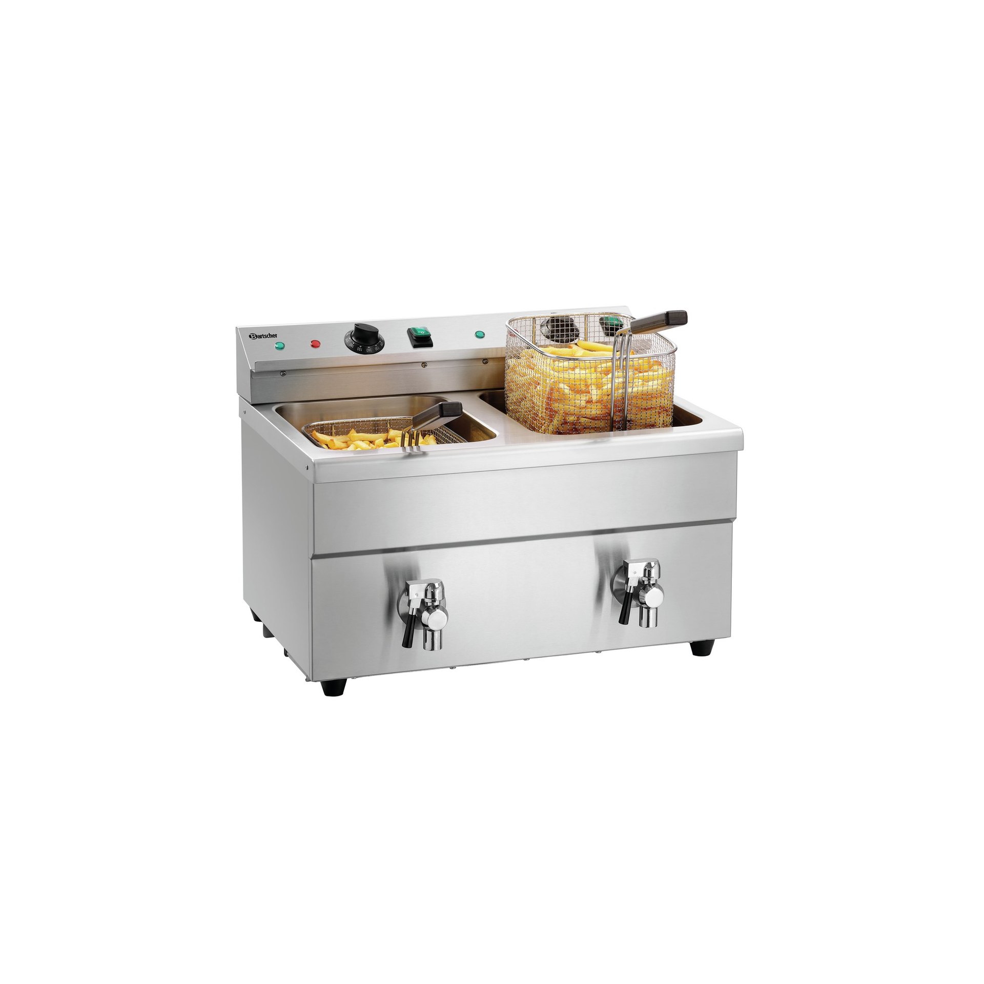 Induktions-Fritteuse 2x8L Plus Induktions-Fritteuse 2x8L Plus