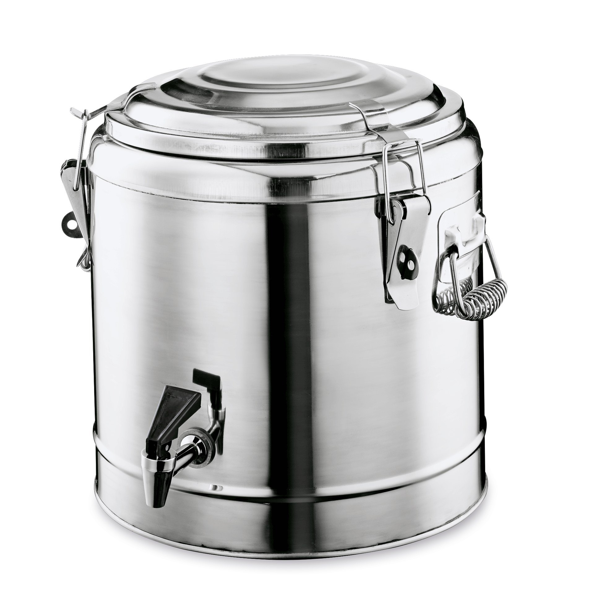 Thermogetränkebehälter 11 L, Ø 30 cm, (H) 33 cm Thermogetränkebehälter 8 L, Ø 24 cm, (H) 29 cm