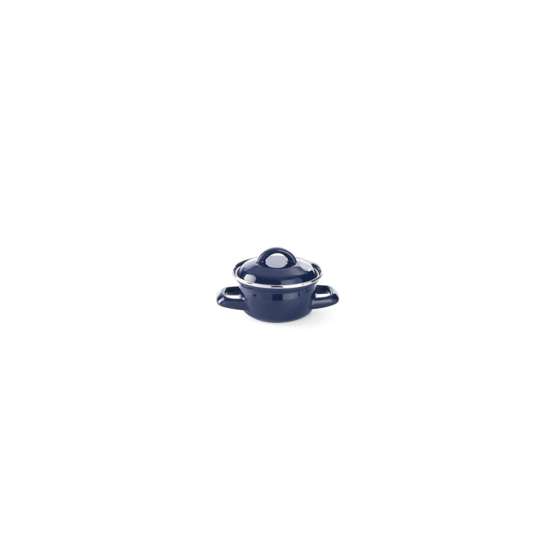 Suppen-/Saucentöpfchen - mit Deckel, 0,3L, Blau, ⌀115x(H)90mm