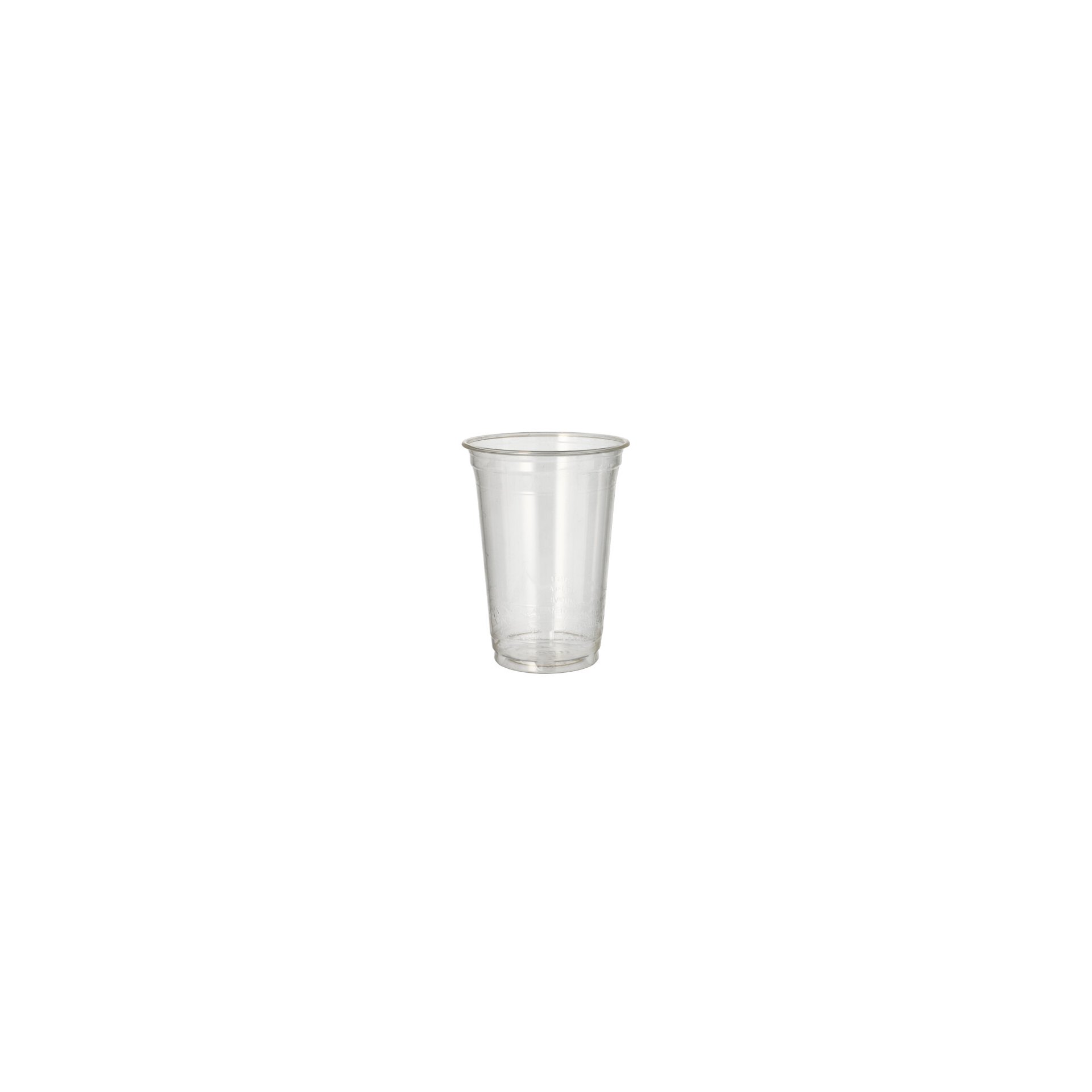 Kaltgetränkebecher, PLA "pure" 0,4 l Ø 9,5 cm · 12,7 cm glasklar Kaltgetränkebecher, PLA "pure" 0,4 l Ø 9,5 cm · 12,7 cm glasklar