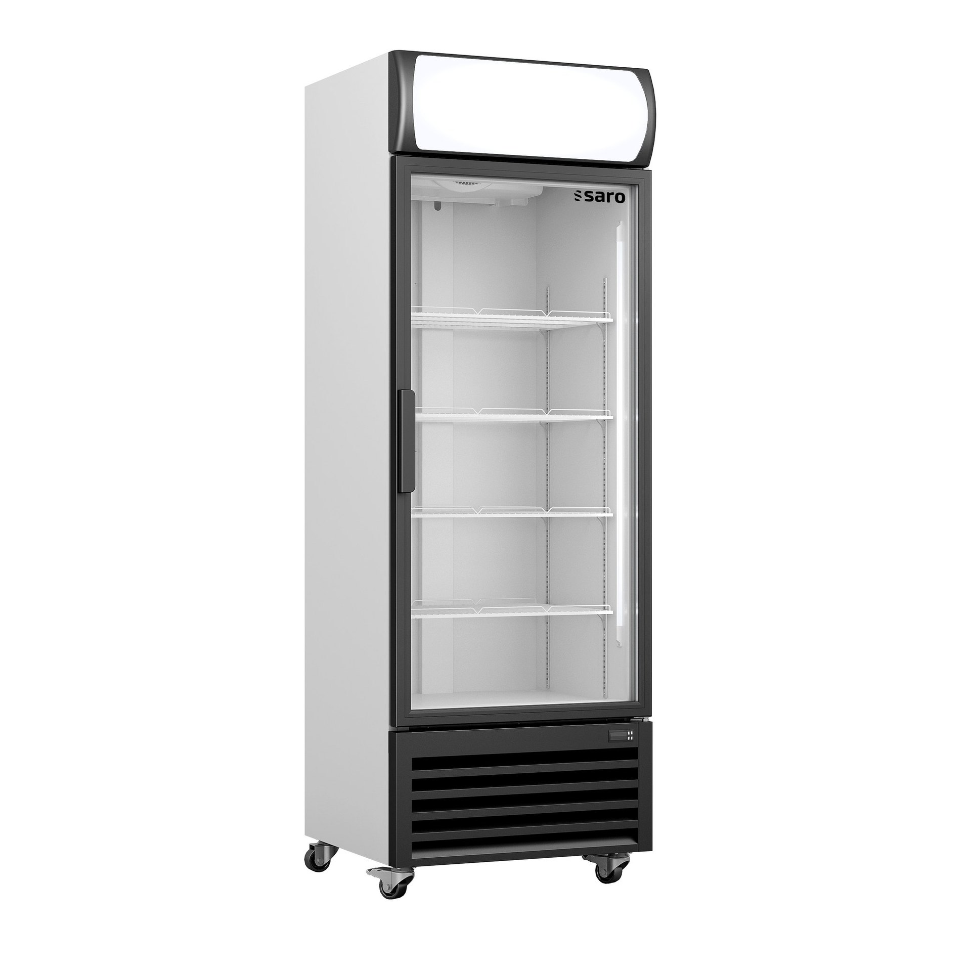 Kühlschrank mit Glastür+Werbetafel, GTK370 Kühlschrank mit Glastür+Werbetafel, GTK370