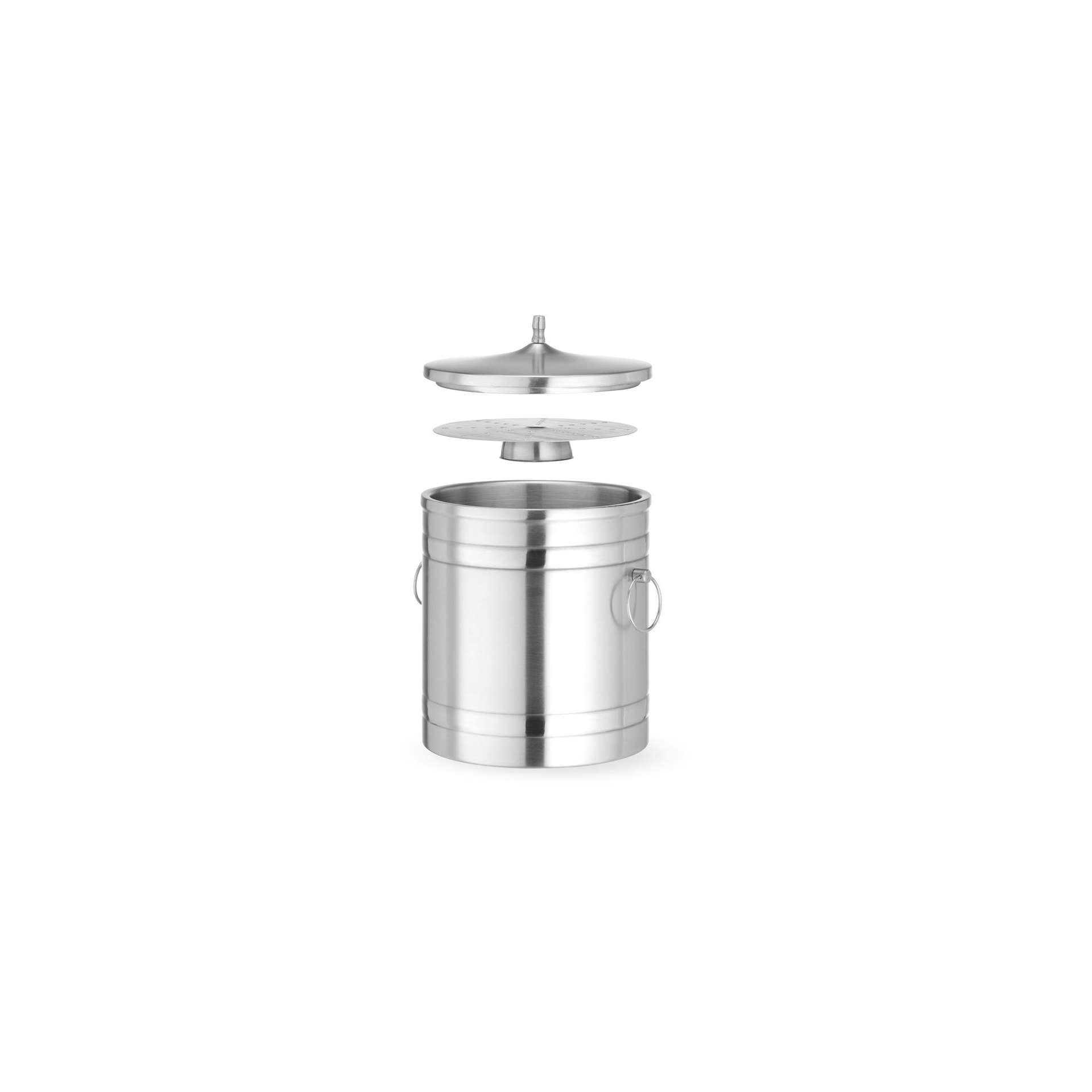 Eiskübel doppelwandig, BarUp, 5L, Silber, ⌀200x(H)230mm Eiskübel doppelwandig, BarUp, 5L, Silber, ⌀200x(H)230mm