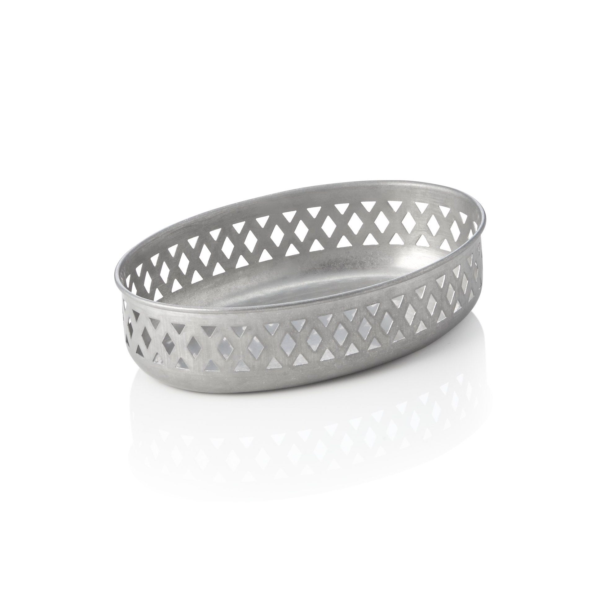 Brotschale STEEL & STYLE VINTAGE, 22 x 15 x 5,5 cm, Chromnickelstahl