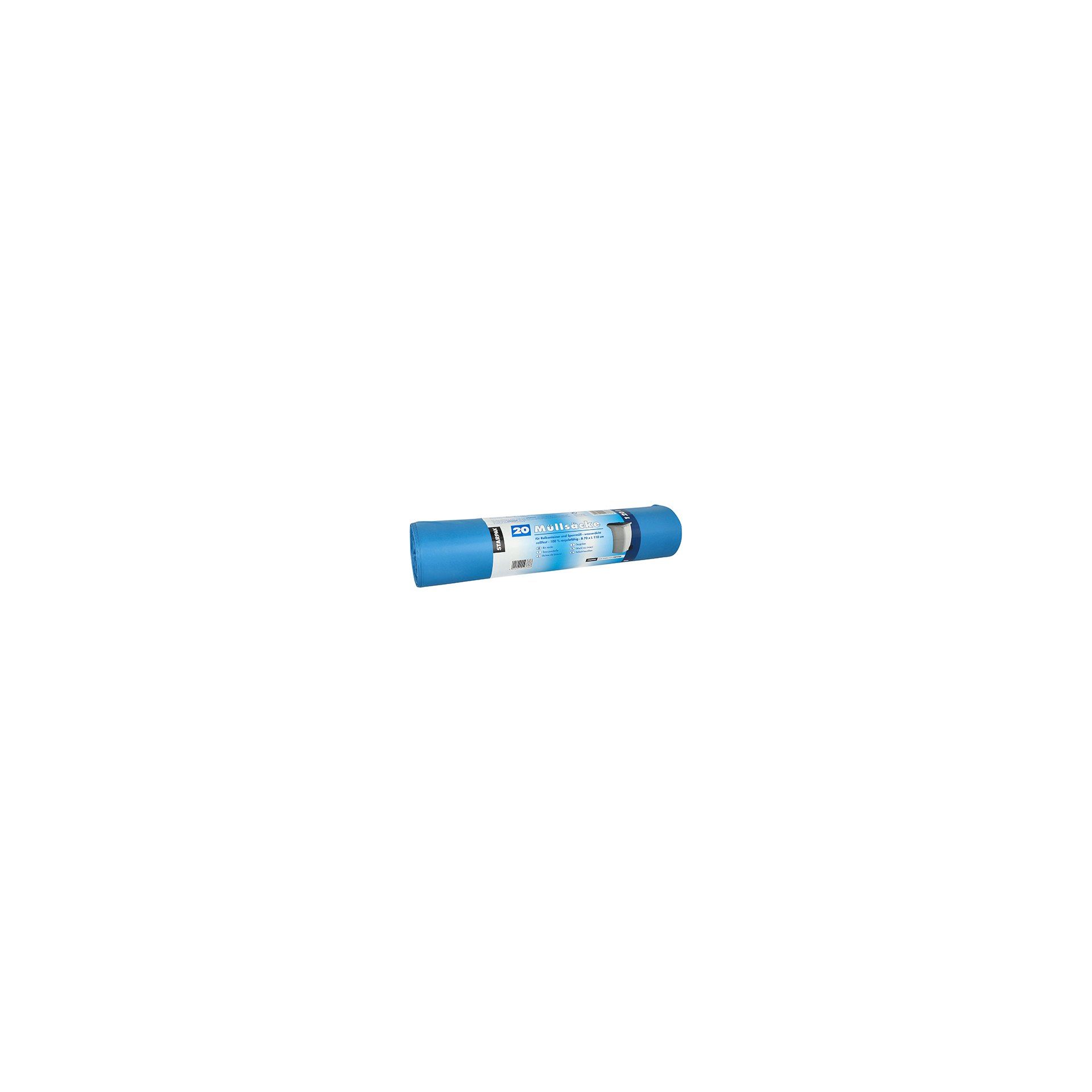 Müllsäcke, LDPE 120 l 110 cm x 70 cm blau 43 my Müllsäcke, LDPE 120 l 110 cm x 70 cm blau 43 my
