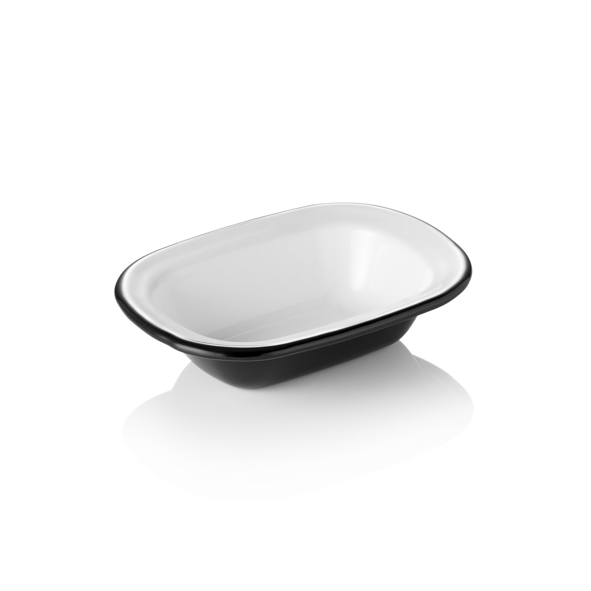 Schale GRACE, 16 x 12 x 3,5 cm, 200 ml, Emaille Schale GRACE, 16 x 12 x 3,5 cm, 200 ml, Emaille