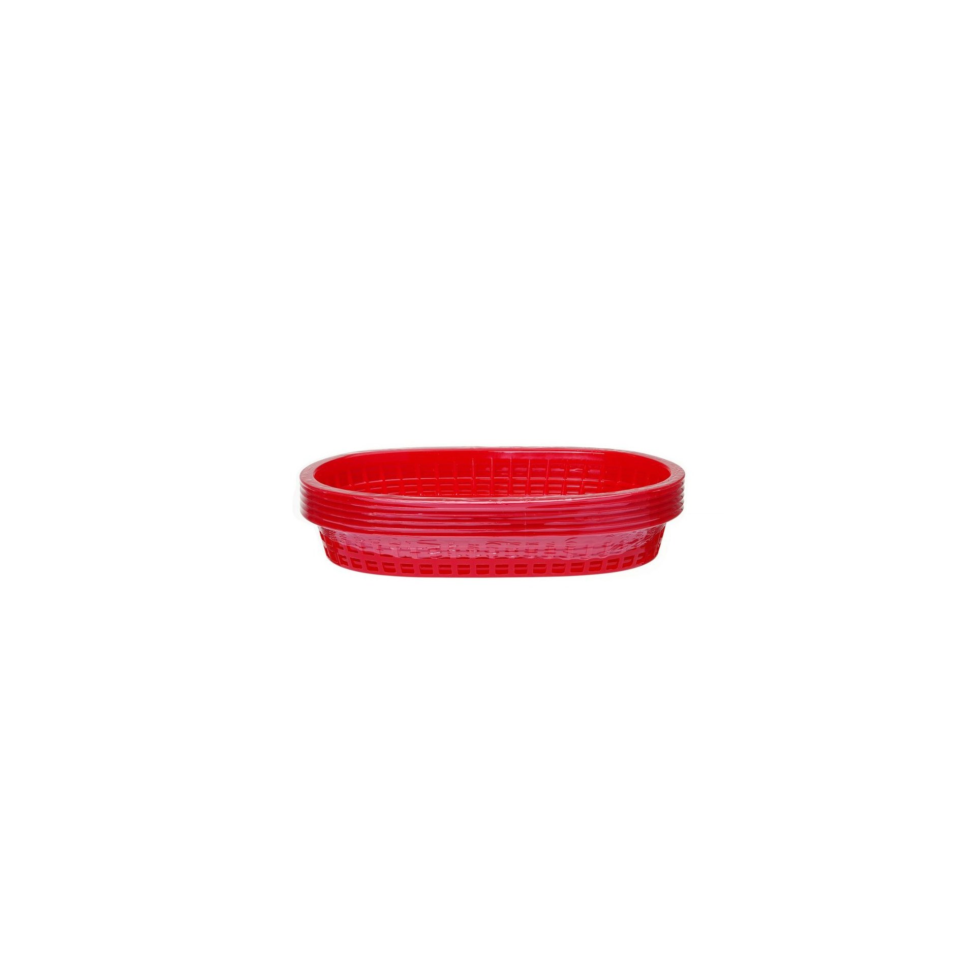 Servierkörbe im Fastfood-Stil, Rot 272x175x(H)38mm