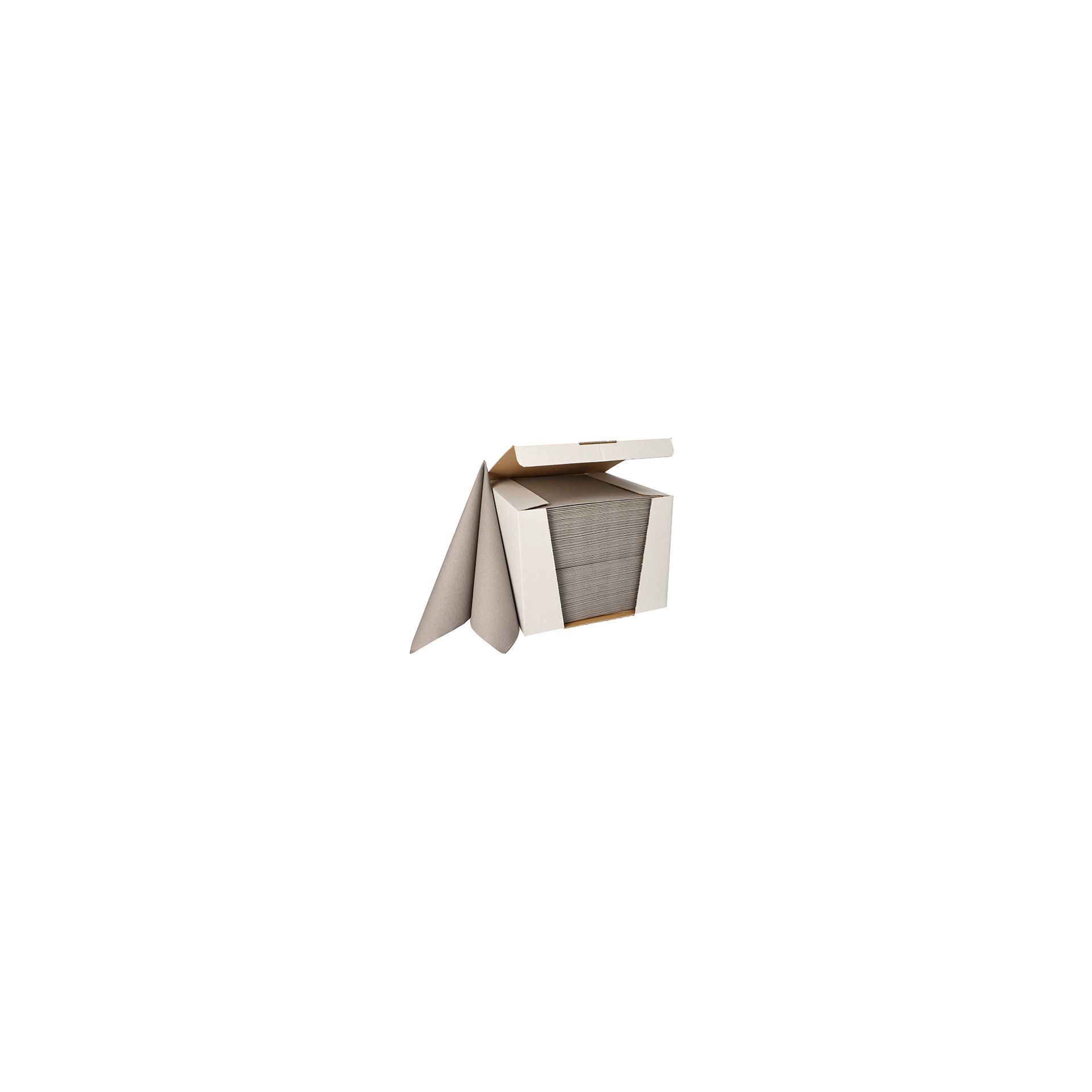papstar-88556-servietten-royal-collection-1-4-falz-40cmx40cm-grau-2 Servietten "ROYAL Collection" 1/4-Falz 40 cm x 40 cm grau