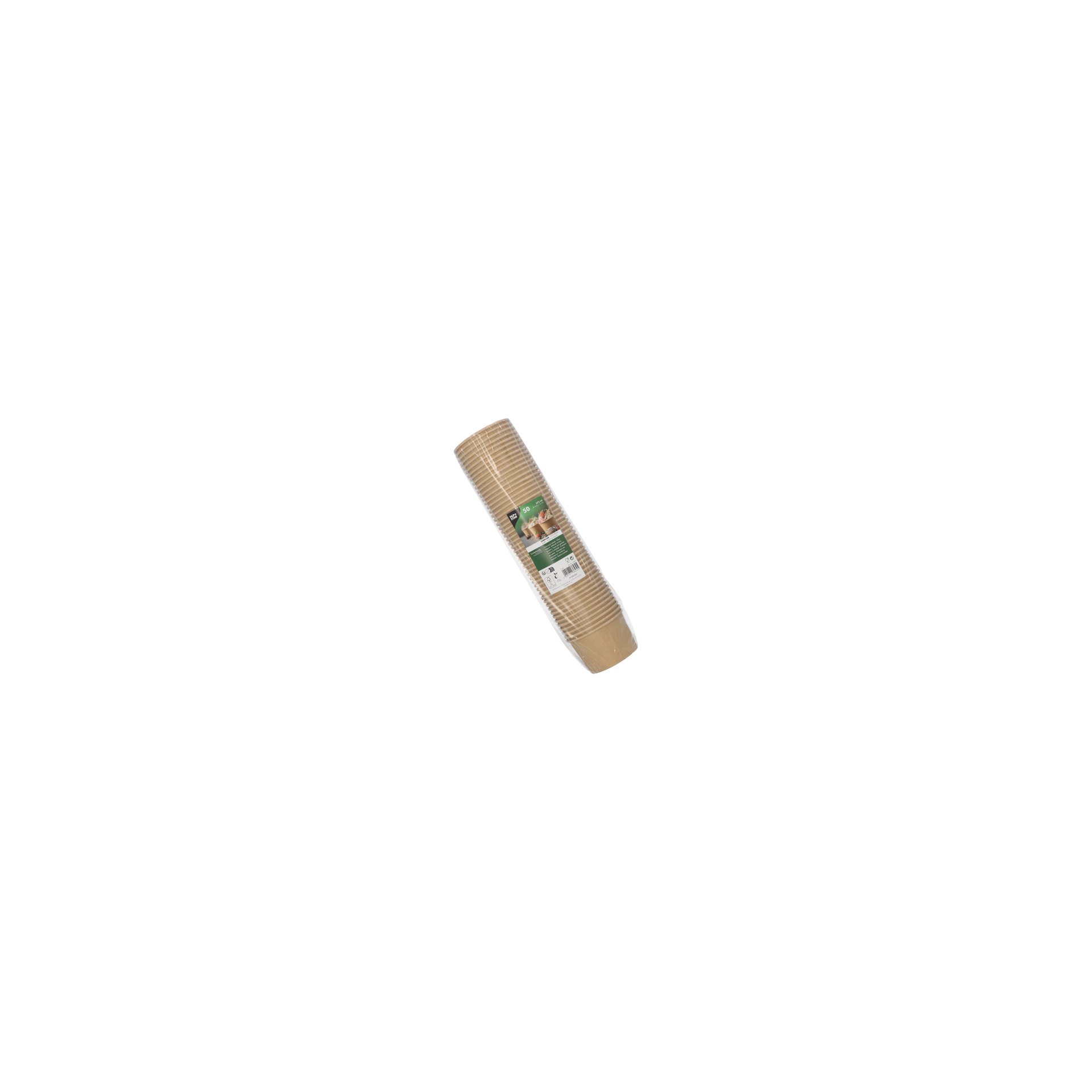 Eisbecher, Pappe rund 275 ml Ø 9,6 cm · 6 cm braun Eisbecher, Pappe rund 275 ml Ø 9,6 cm · 6 cm braun