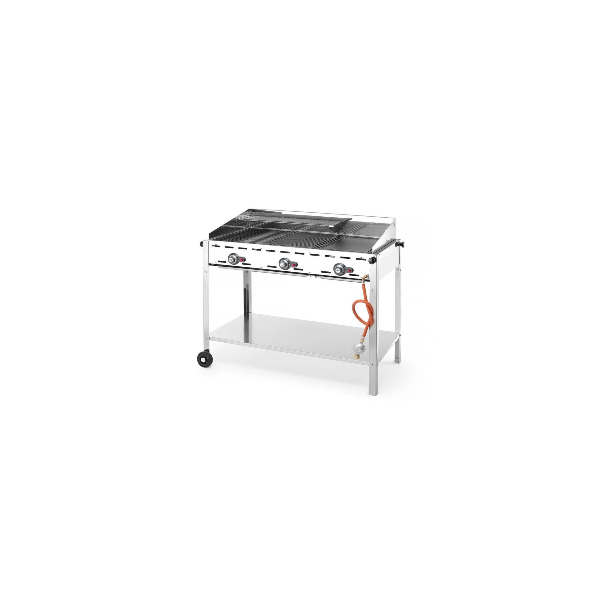 Grillsystem Green Fire mit 3 Brennern, Profi Line, 17,4kW, 1078x612x(H)825mm Grillsystem Green Fire mit 3 Brennern, Profi Line, 17,4kW, 1078x612x(H)825mm