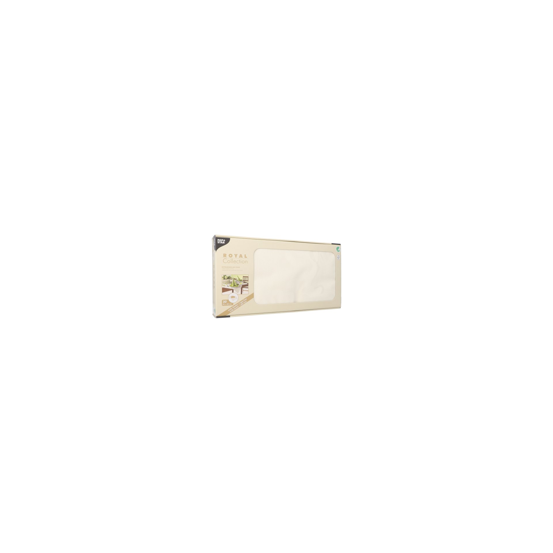 Mitteldecken, Tissue "ROYAL Collection" 80 cm x 80 cm champagner Mitteldecken, Tissue "ROYAL Collection" 80 cm x 80 cm champagner
