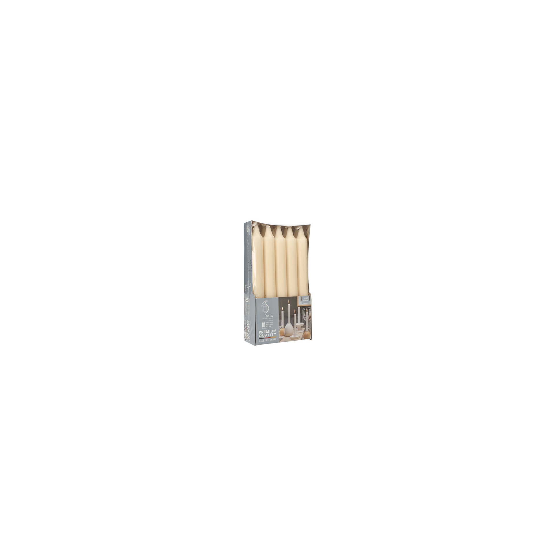 Tafelkerzen Ø 2,1 cm · 19,3 cm creme Tafelkerzen Ø 2,1 cm · 19,3 cm creme