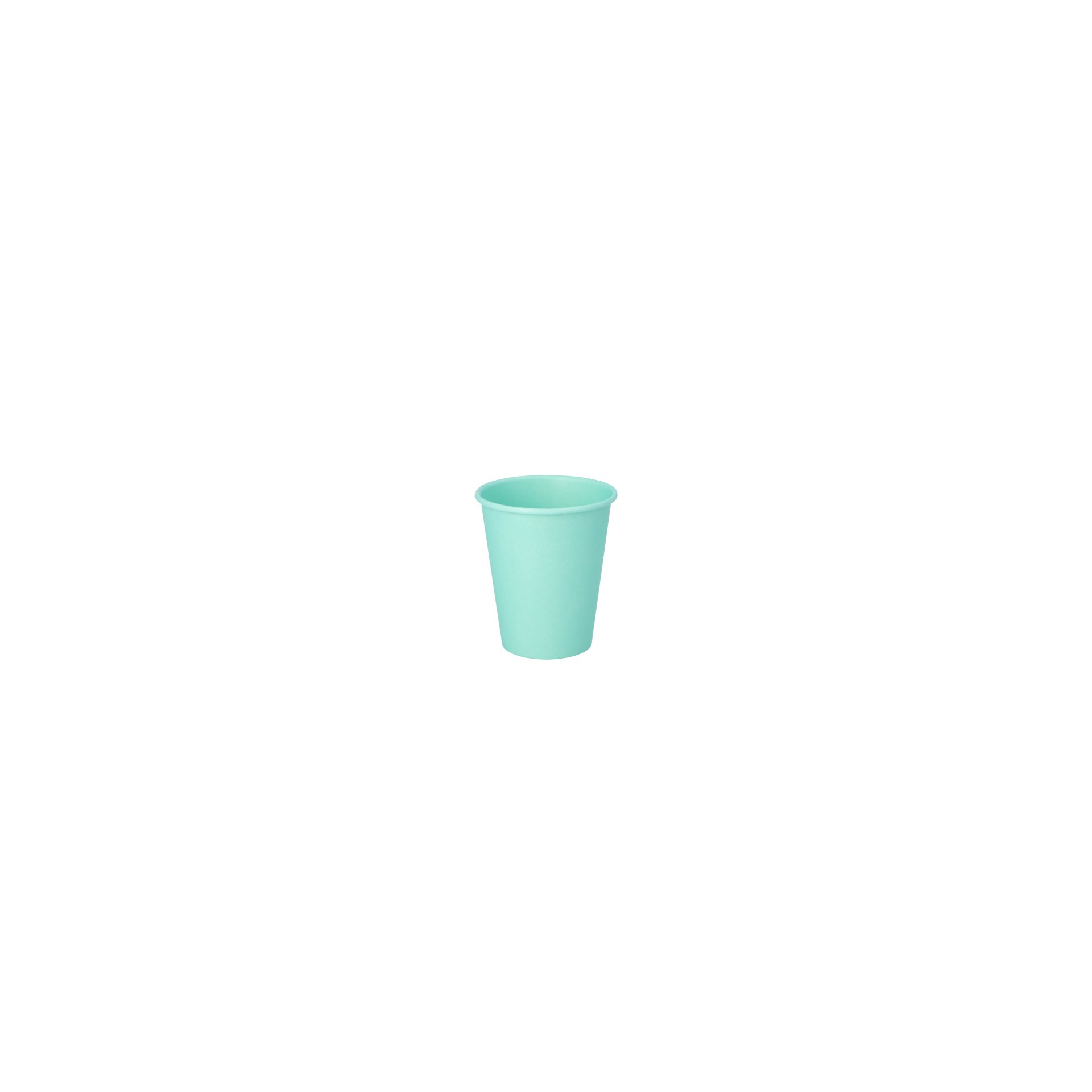 Trinkbecher, Pappe "To Go" 0,2 l Ø 8 cm · 9,2 cm türkis Trinkbecher, Pappe "To Go" 0,2 l Ø 8 cm · 9,2 cm türkis