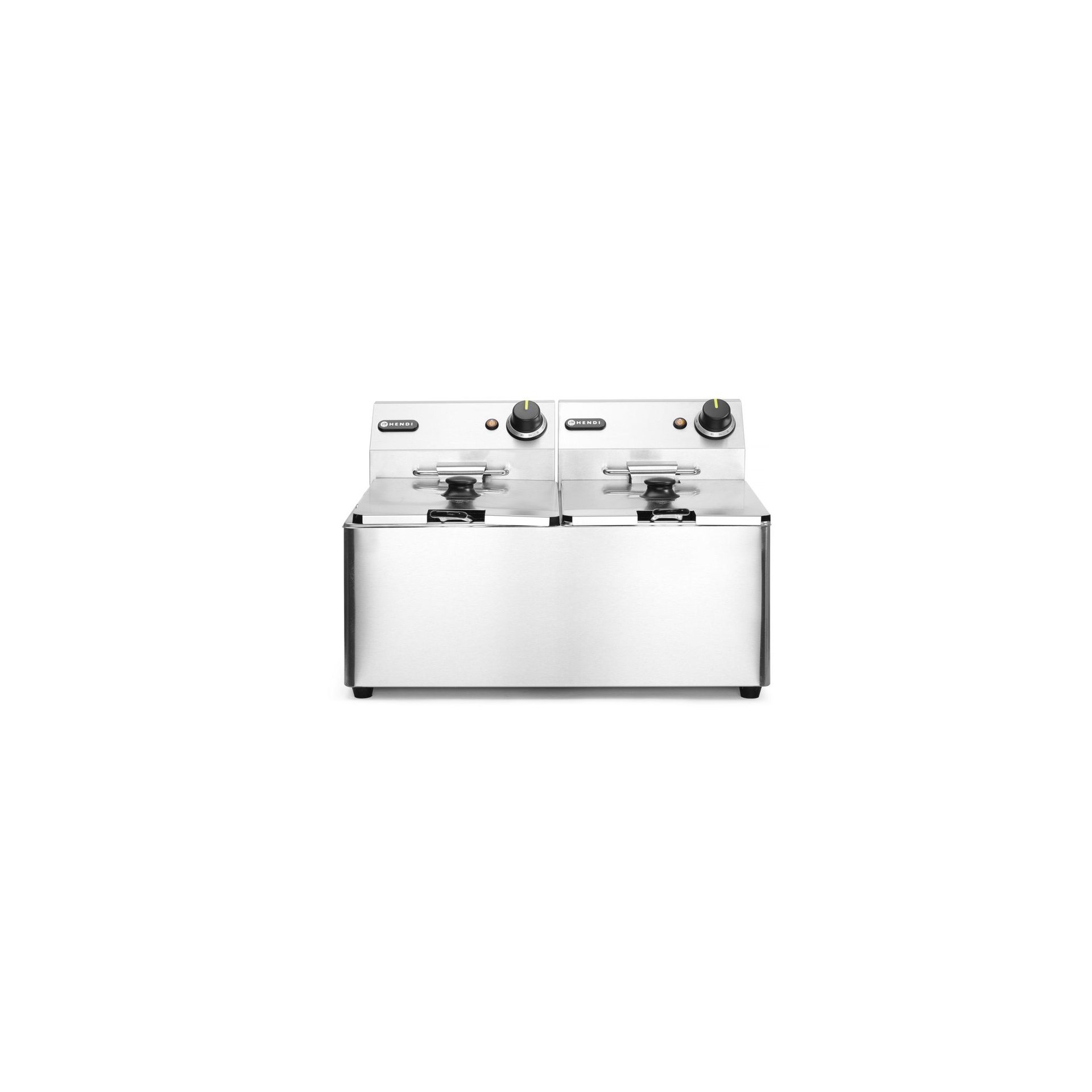 Fritteuse Kitchen Line - 2x8L, Kitchen Line, 16L, 230V/7000W, 542x430x(H)351mm