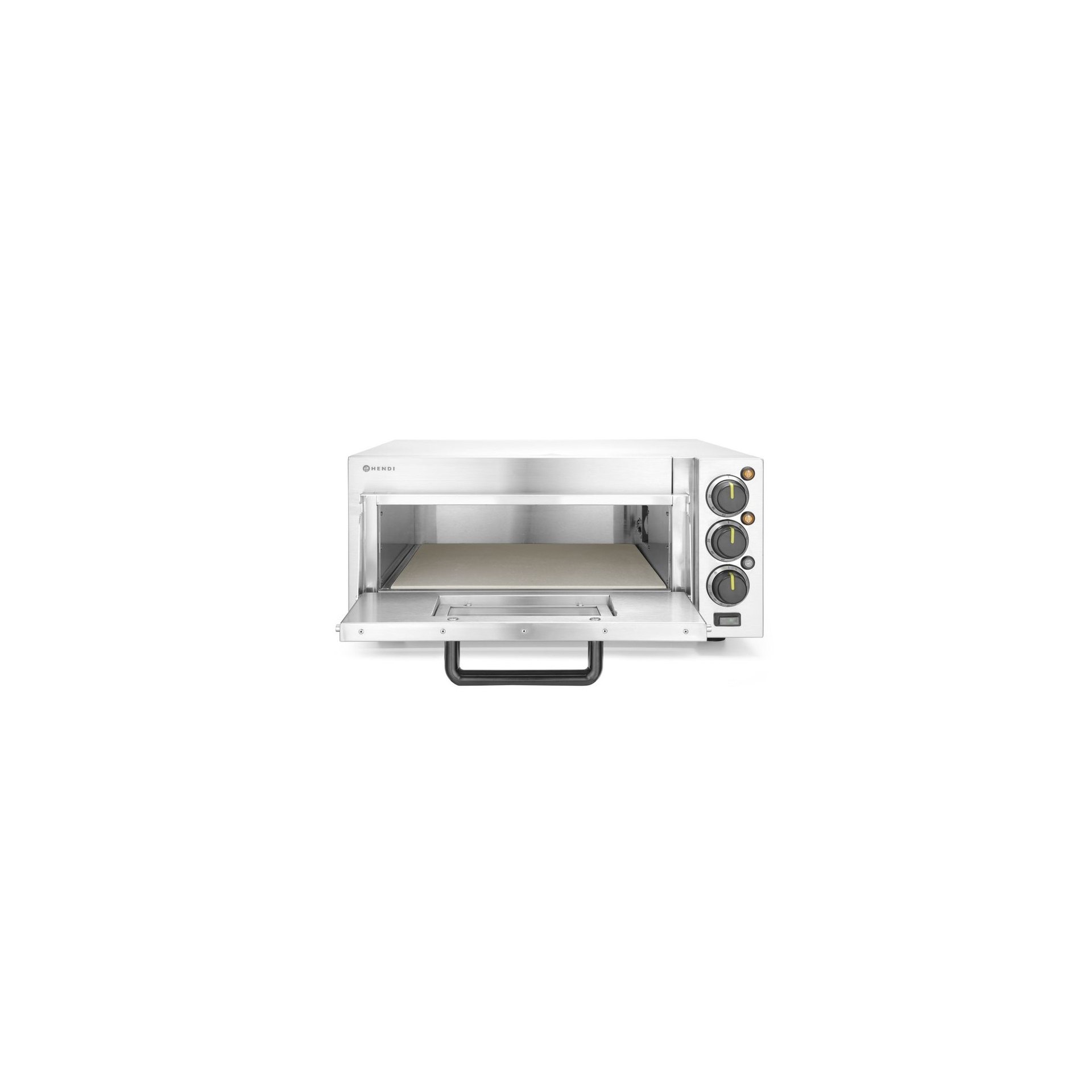 Pizzaofen kompakt, Silber, 230V/2000W, 580x560x(H)275mm Pizzaofen kompakt, Silber, 230V/2000W, 580x560x(H)275mm