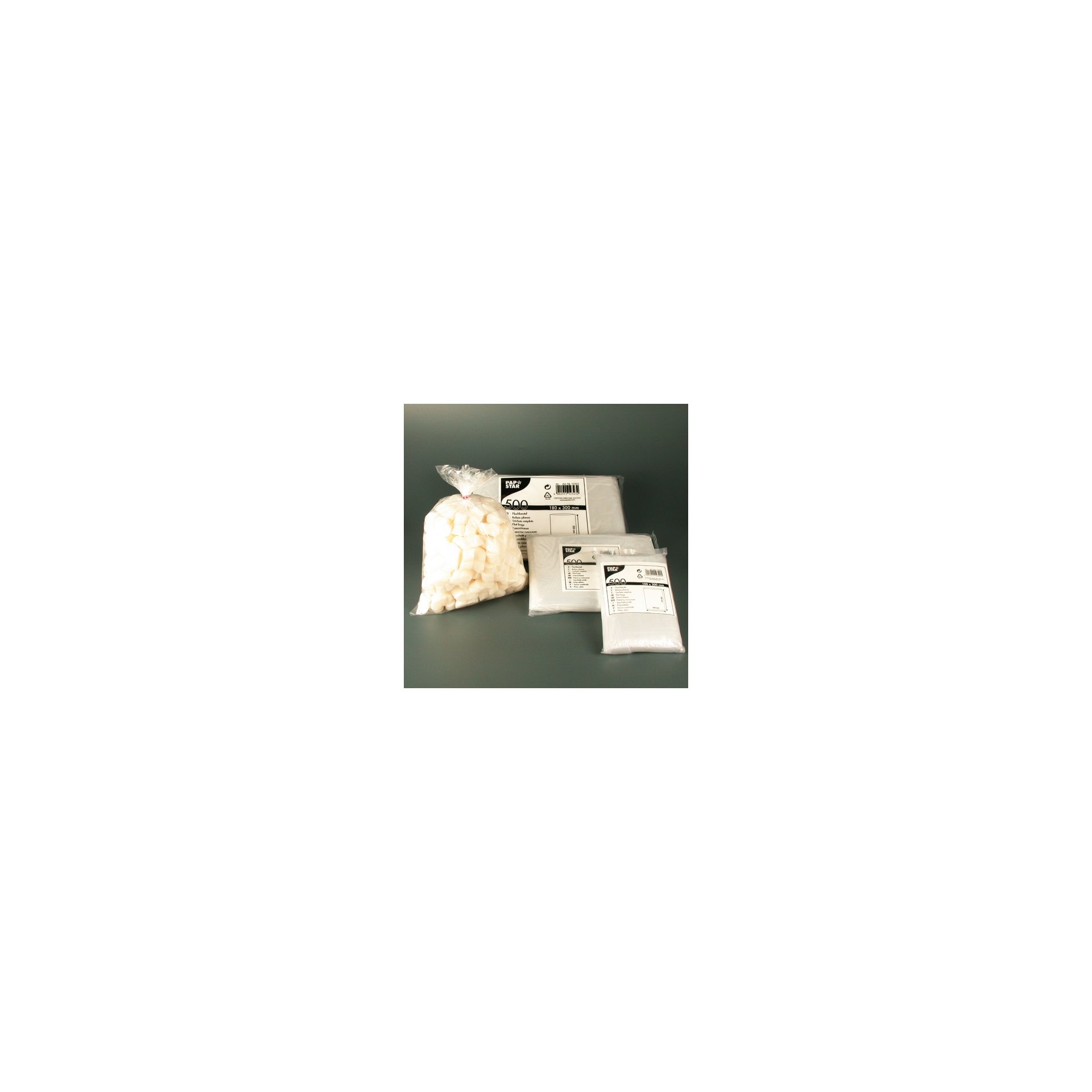 Flachbeutel, LDPE 24 cm x 16 cm transparent