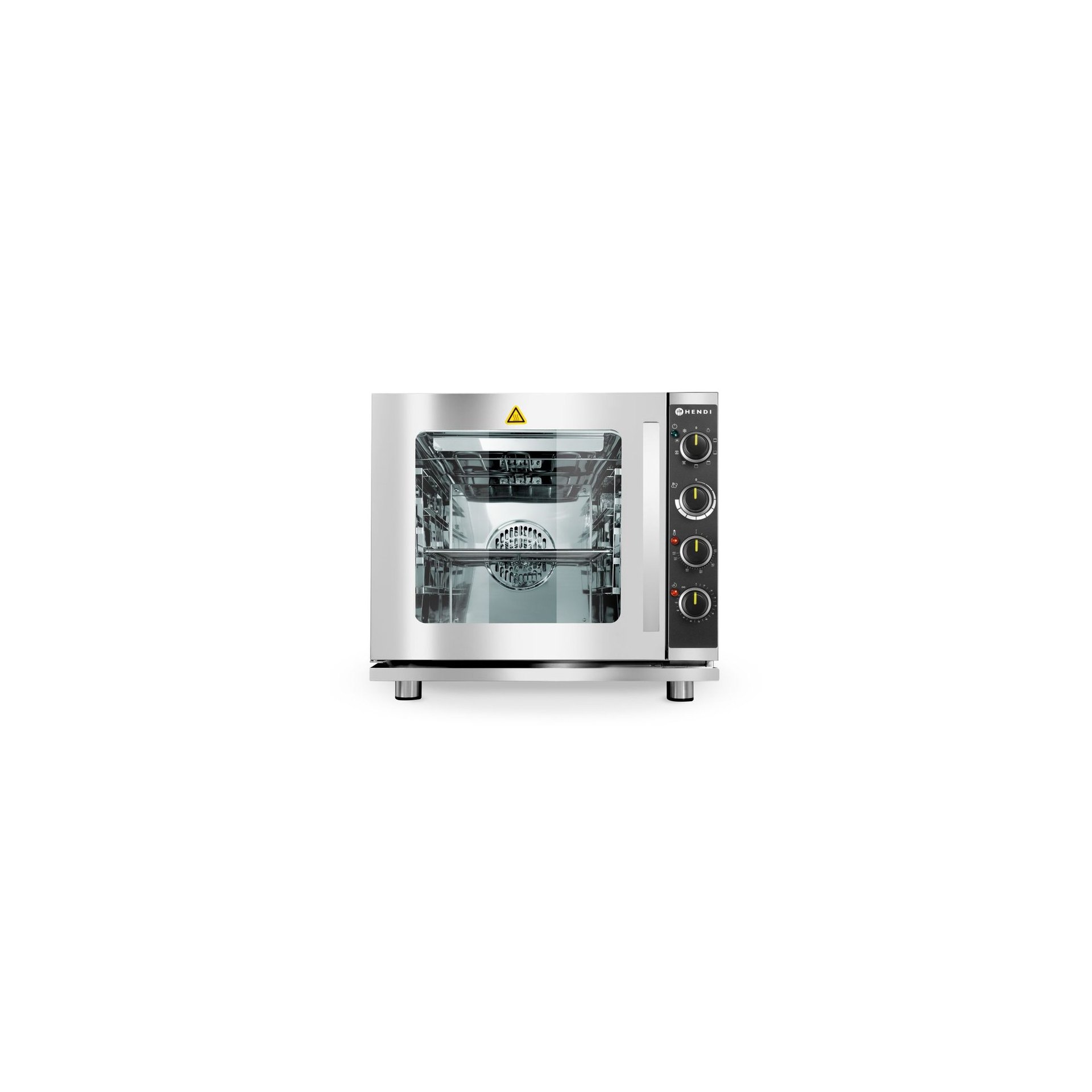 Umluft-Dampfgarer mit Grill 4x GN 2/3, Hellgrau, 230V/3000W, 625x585x(H)590mm