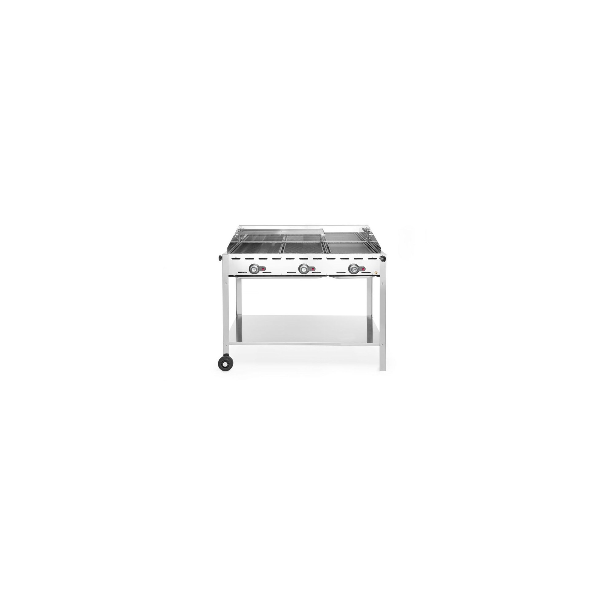Grillsystem Green Fire mit 3 Brennern, Profi Line, 17,4kW, 1078x612x(H)825mm Grillsystem Green Fire mit 3 Brennern, Profi Line, 17,4kW, 1078x612x(H)825mm