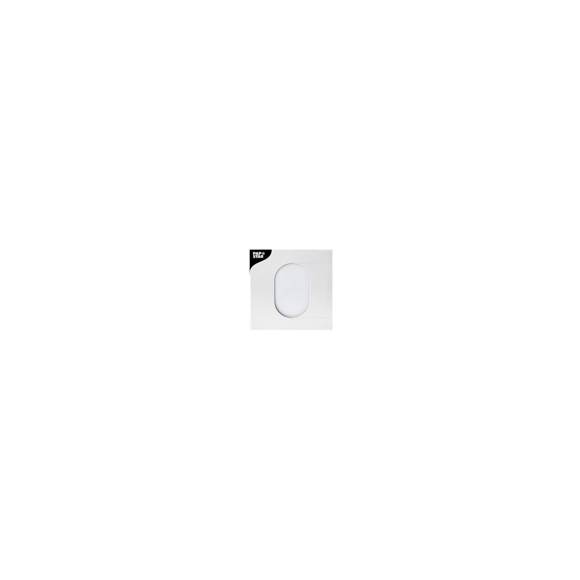 Tropfdeckchen rund Ø 8,5 cm weiss
