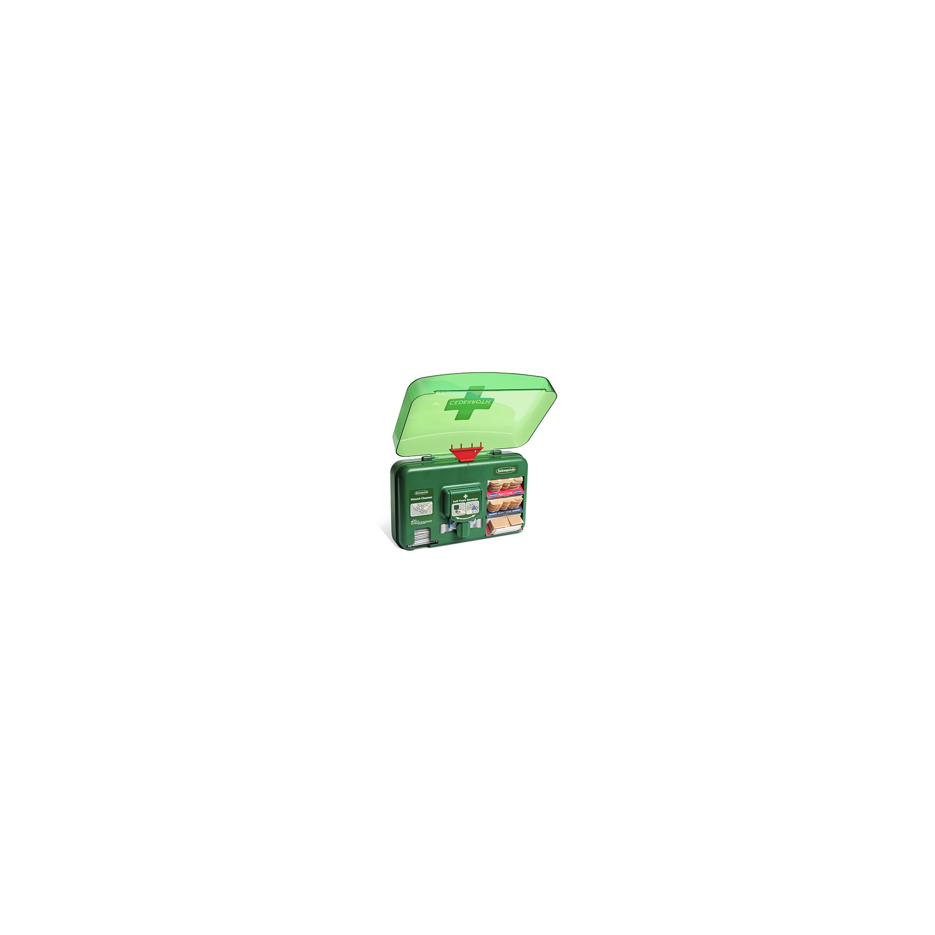 "Cederroth" Wound Care Dispenser, Pflasterspender 20,3 cm x 30,6 cm x 15,5 cm grün