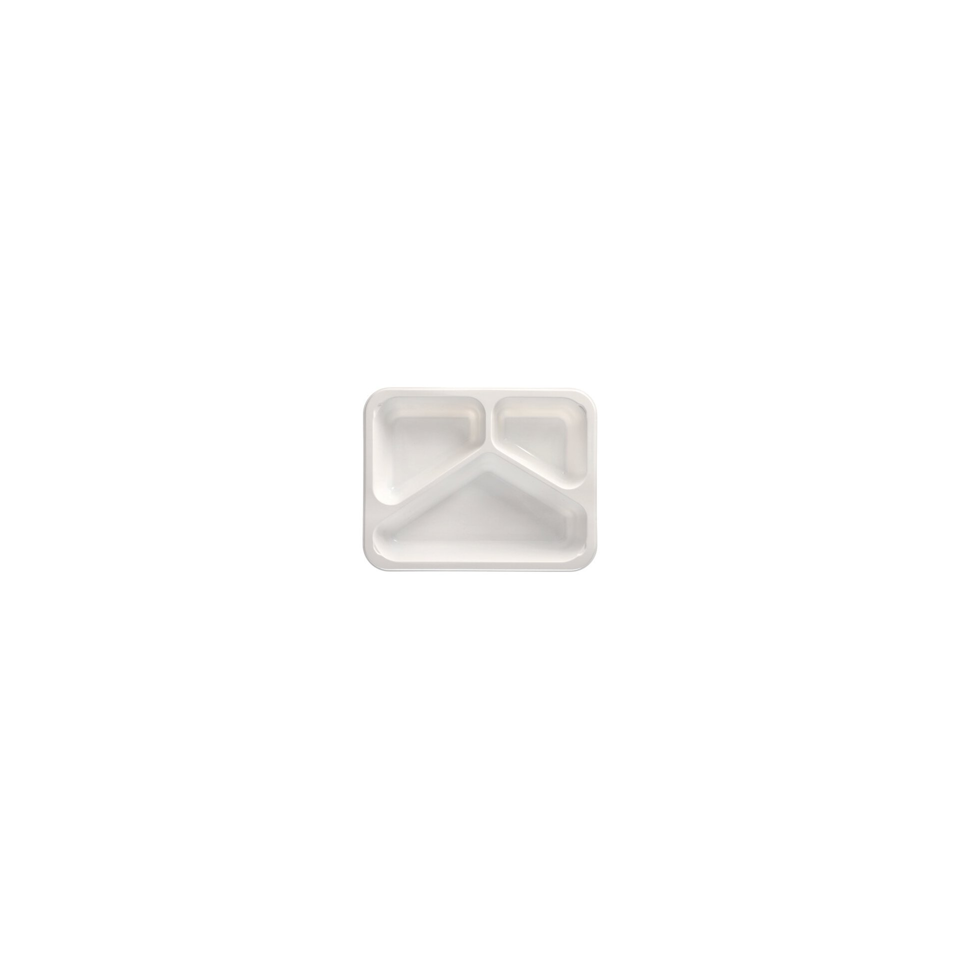 Mikrowellenschalen, PP 3-geteilt 1095 ml 4,9 cm x 22,7 cm x 17,8 cm weiss Mikrowellenschalen, PP 3-geteilt 1095 ml 4,9 cm x 22,7 cm x 17,8 cm weiss