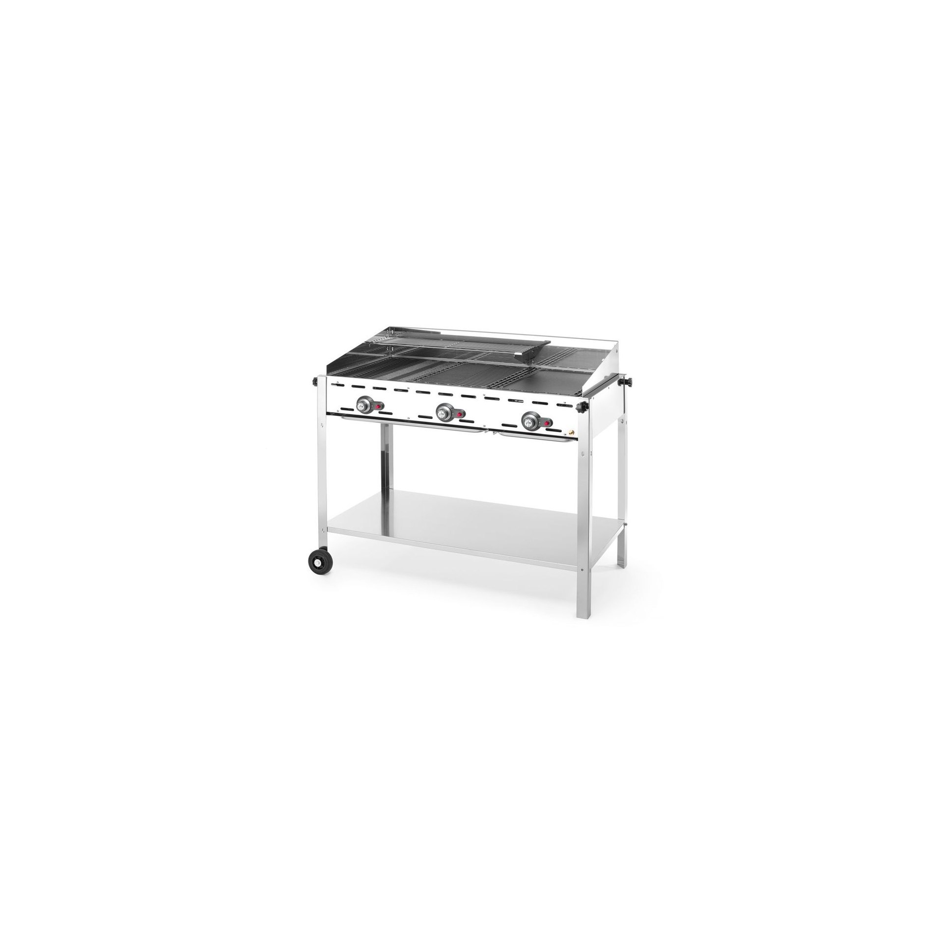 Grillsystem Green Fire mit 3 Brennern, Profi Line, 17,4kW, 1078x612x(H)825mm
