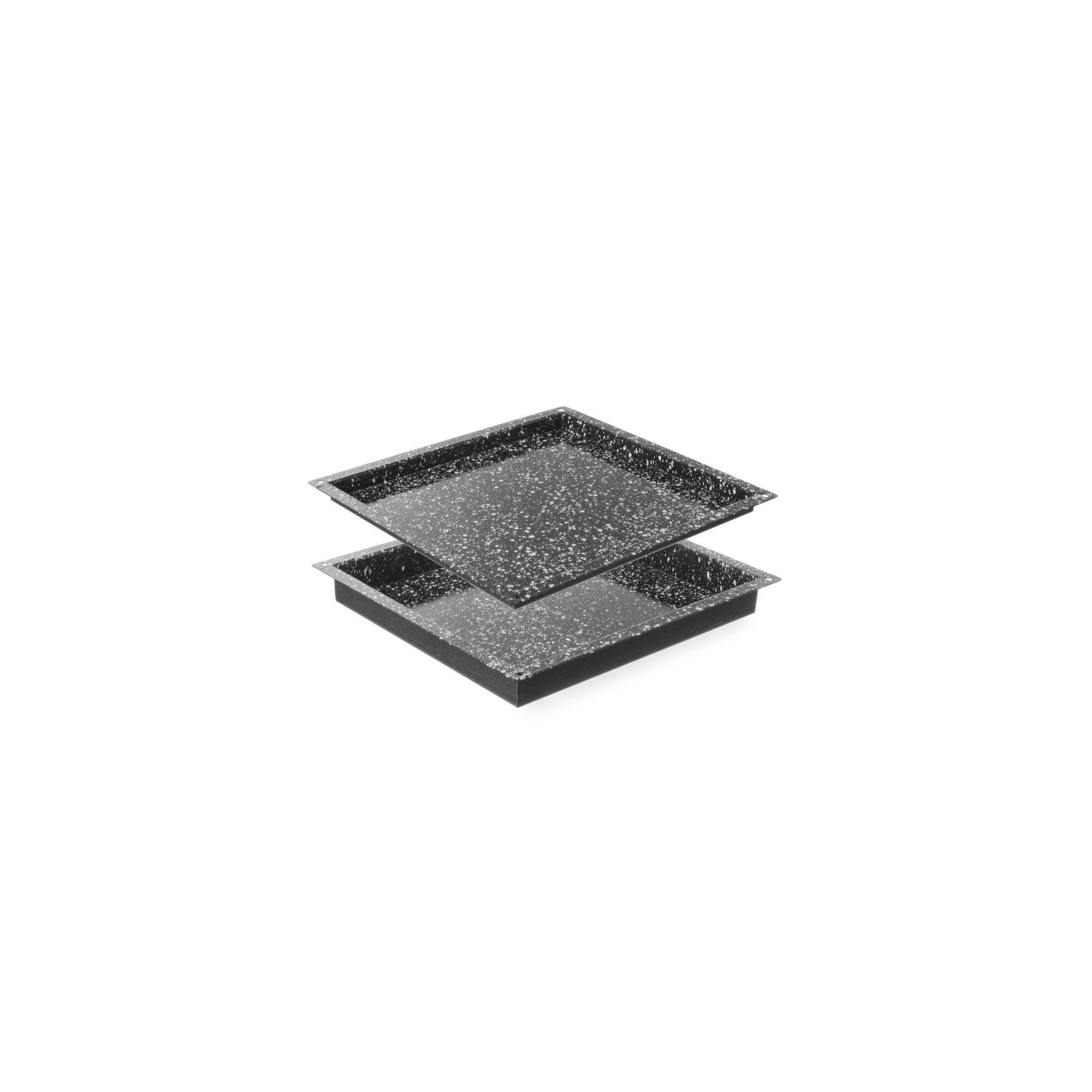 Blech CONVECTOMAT CLASSIC GN 2/3, GN 2/3, Schwarz, 354x325x(H)40mm Blech CONVECTOMAT CLASSIC GN 2/3, GN 2/3, Schwarz, 354x325x(H)20mm