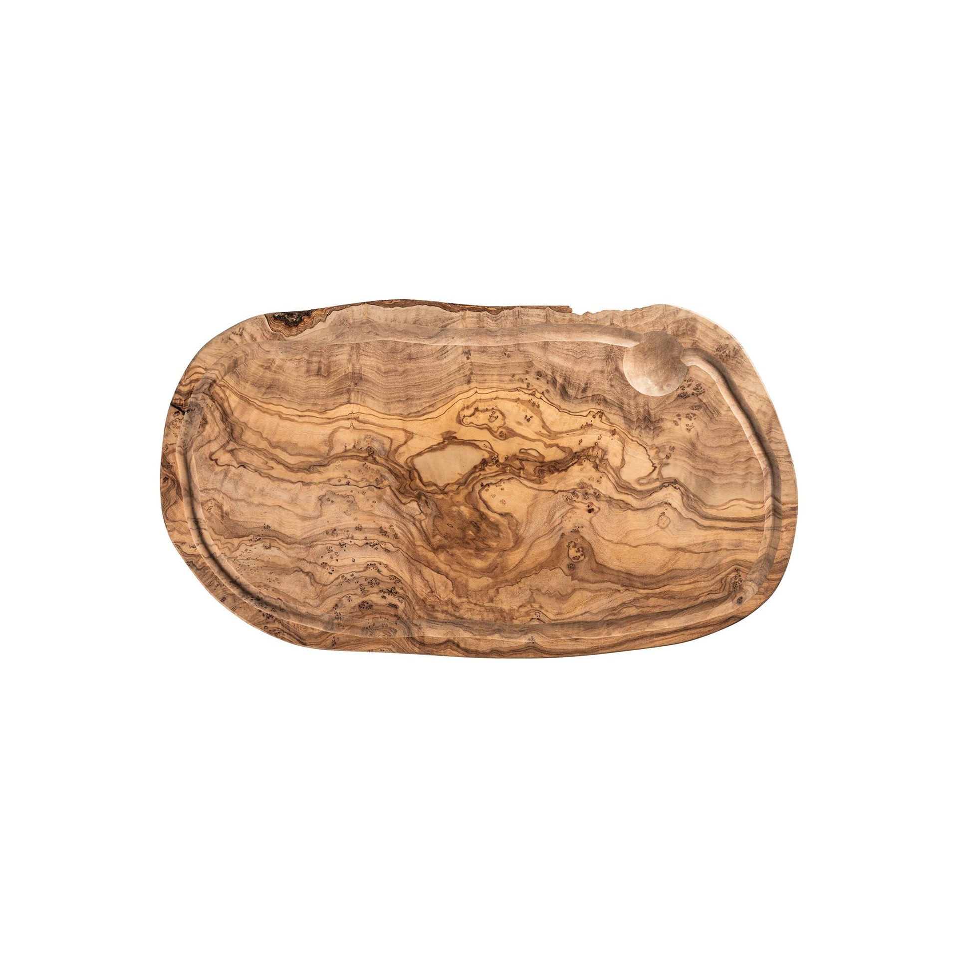 Servierbrett PURE OLIVE, 35 x 18 cm, Olivenholz