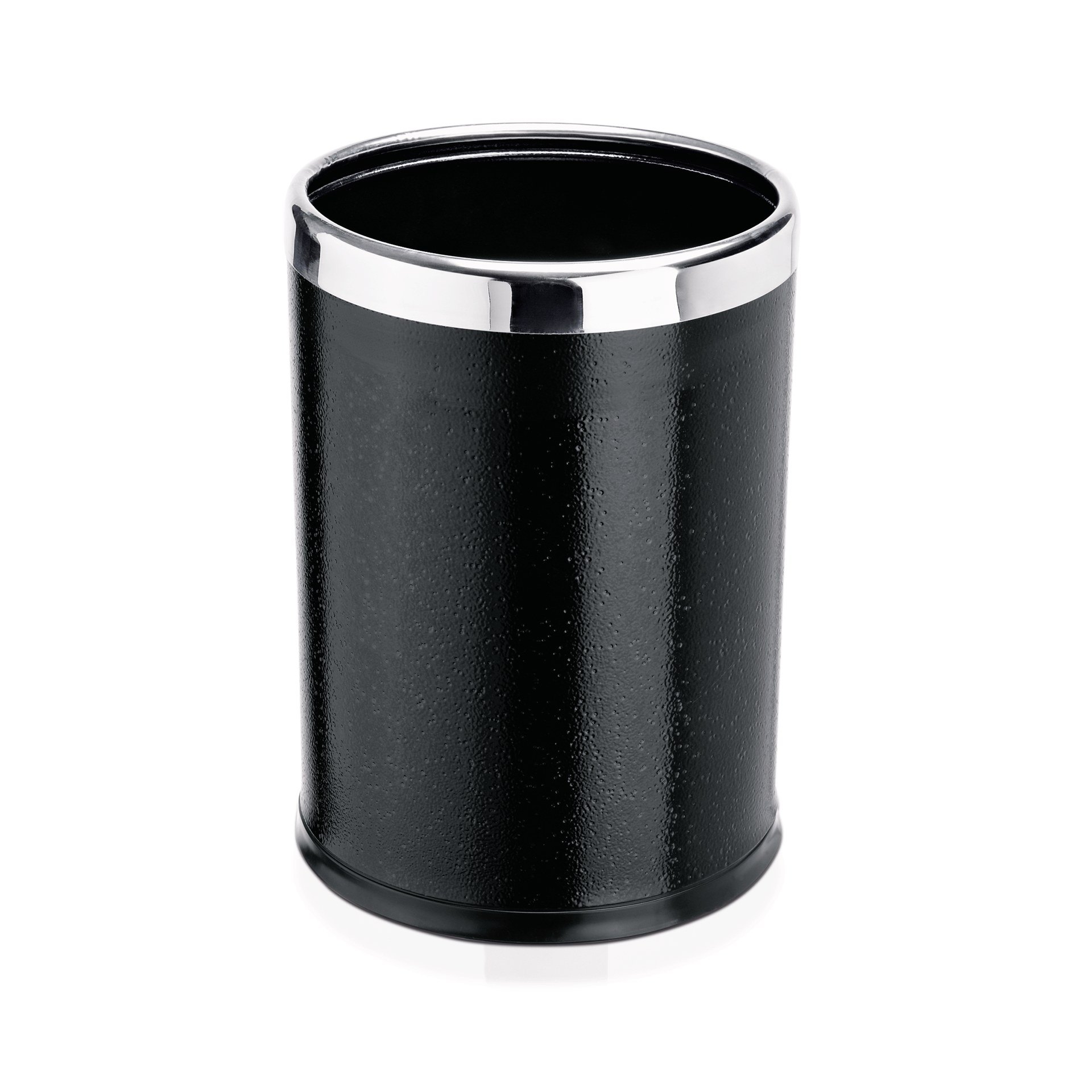 Papierkorb Ø 22 cm, Höhe 31,5 cm, schwarz Papierkorb Ø 22 cm, Höhe 31,5 cm, schwarz