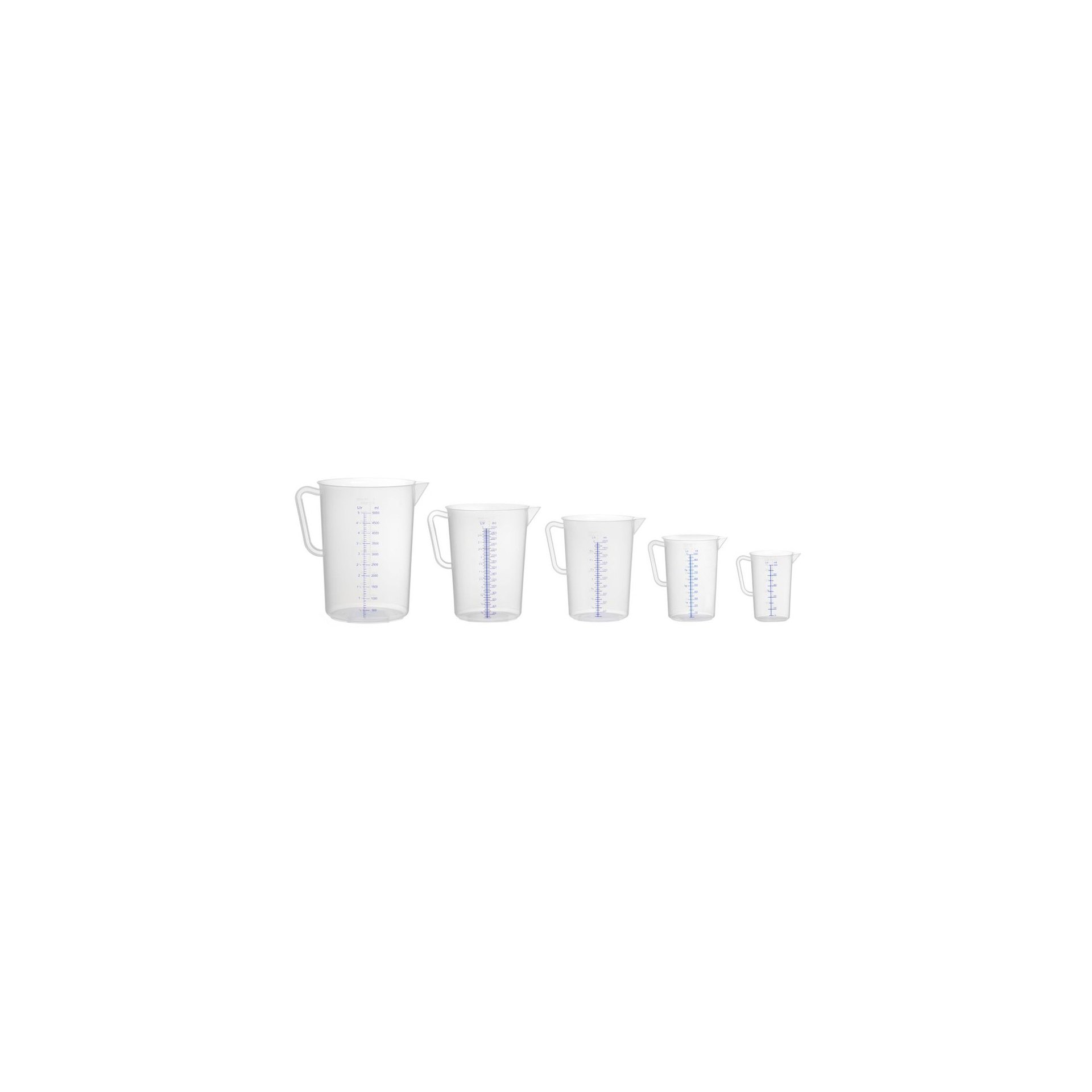Messbecher, Polyproylen, 5L, ⌀190x(H)270mm Messbecher, Polyproylen, 5L, ⌀190x(H)270mm