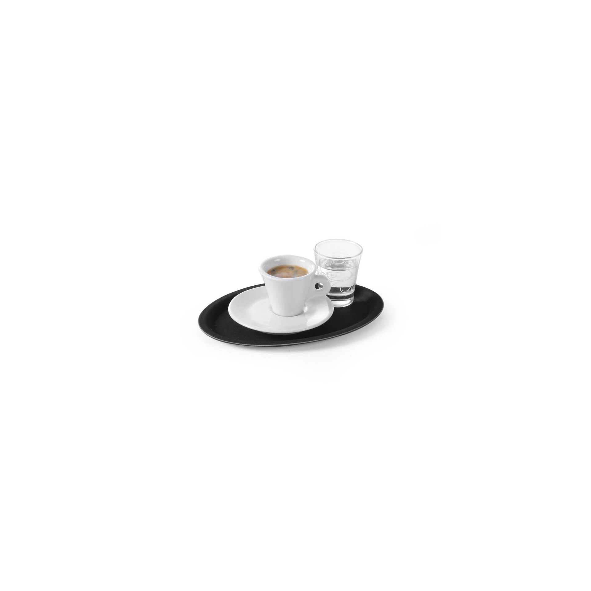 Serviertablett rutschfest, oval, 210x290mm