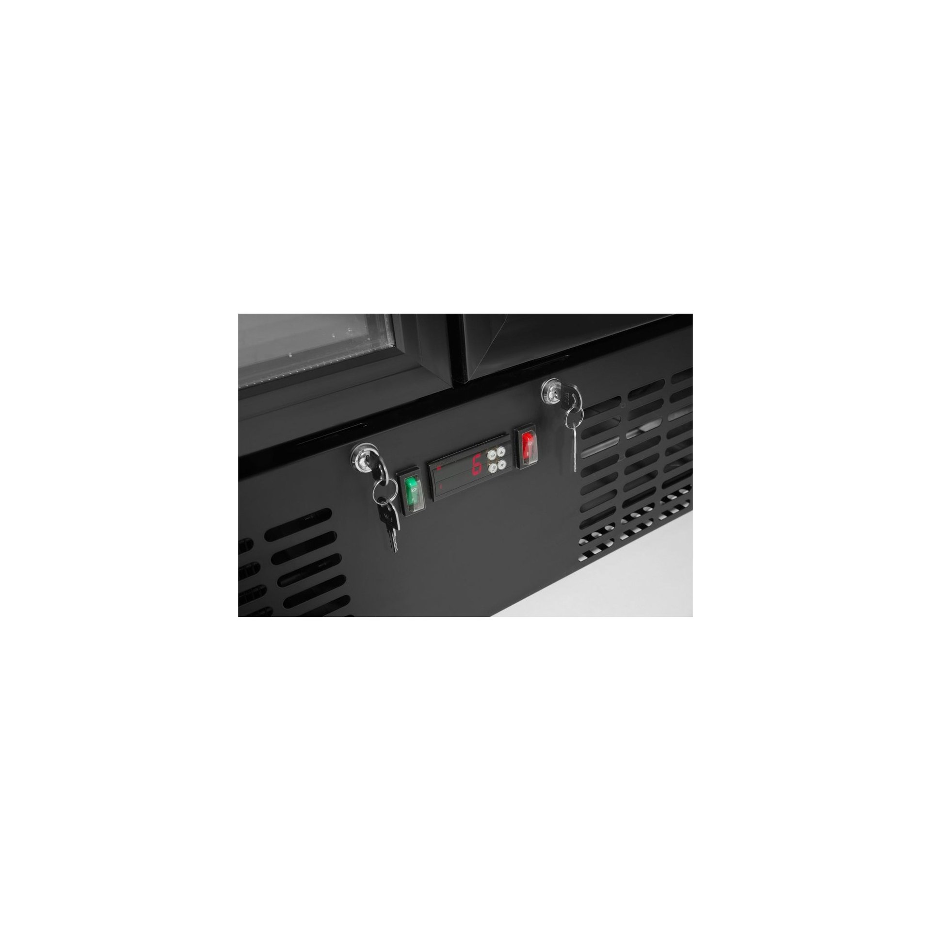 Kühlschrank Arktic, 384L, Schwarz Kühlschrank Arktic, 384L, Schwarz