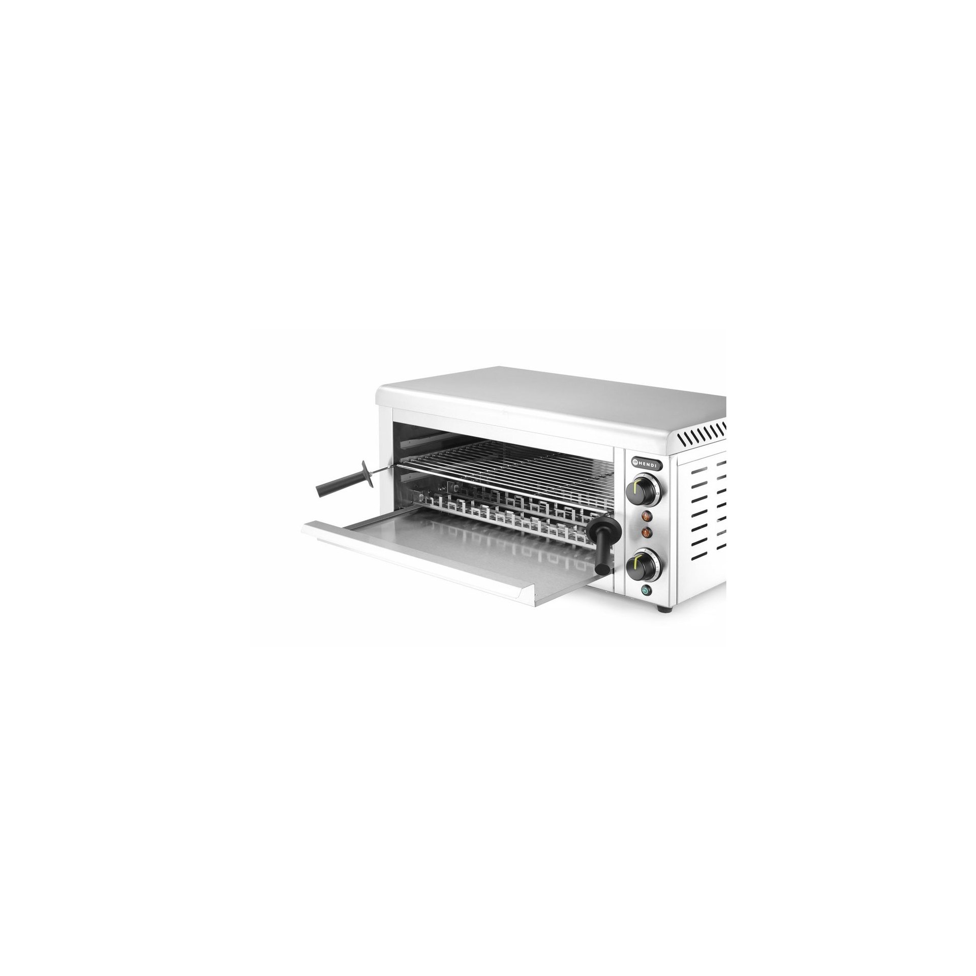 Salamander mit Quarz-Infrarotheizelement, 230V/3645W, 689x397x(H)318mm