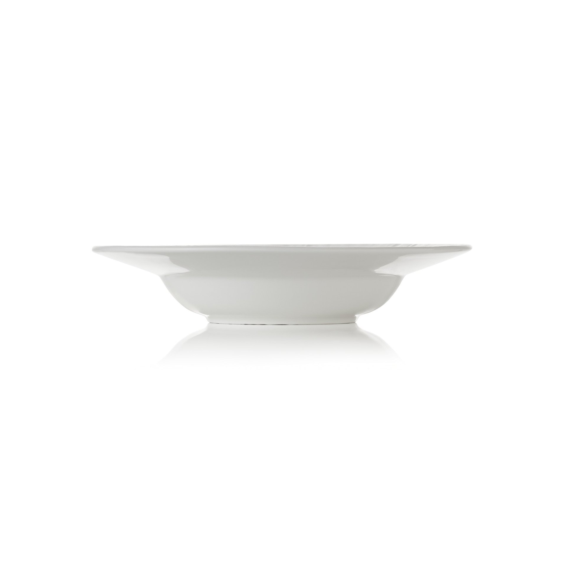 Suppenteller Set MAYA SHIRO, Ø 23,5 cm, weiß