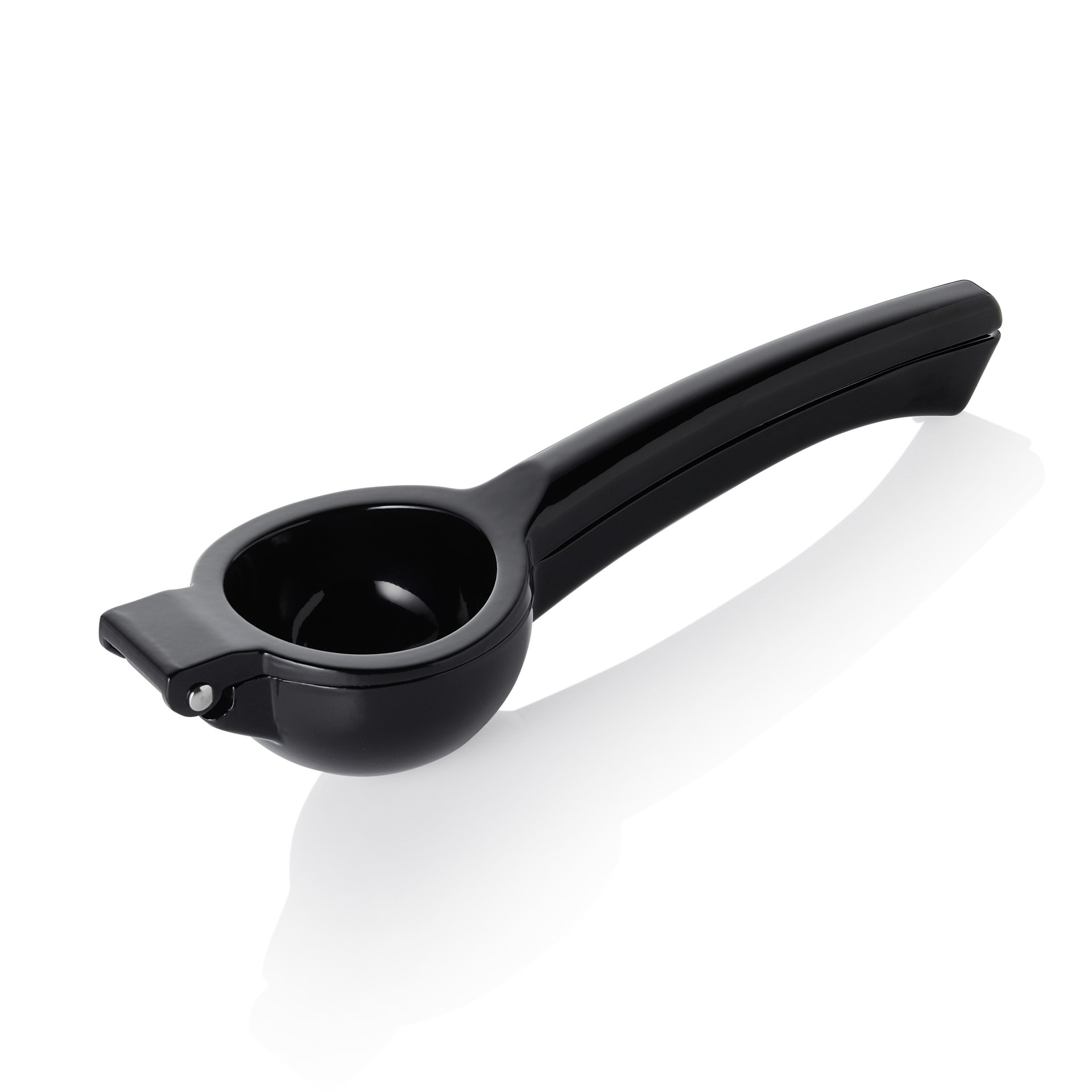 Zitruspresse, Ø 6 cm, 22 x 7,5 cm, schwarz, Aluguss Zitruspresse, Ø 6 cm, 22 x 7,5 cm, schwarz, Aluguss