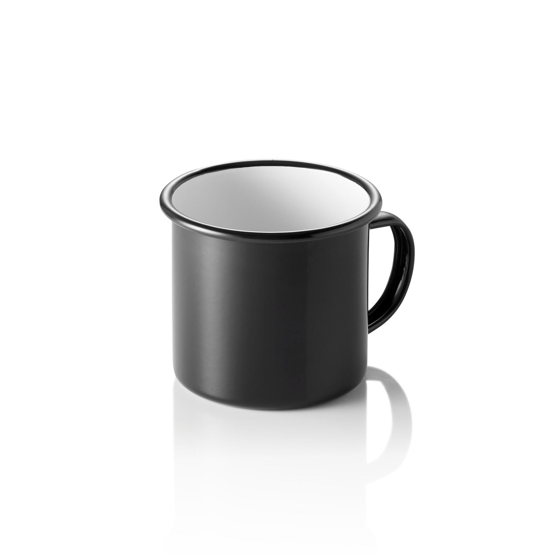 Henkelbecher GRACE, Ø 9 cm, 500 ml, Emaille Henkelbecher GRACE, Ø 9 cm, 500 ml, Emaille